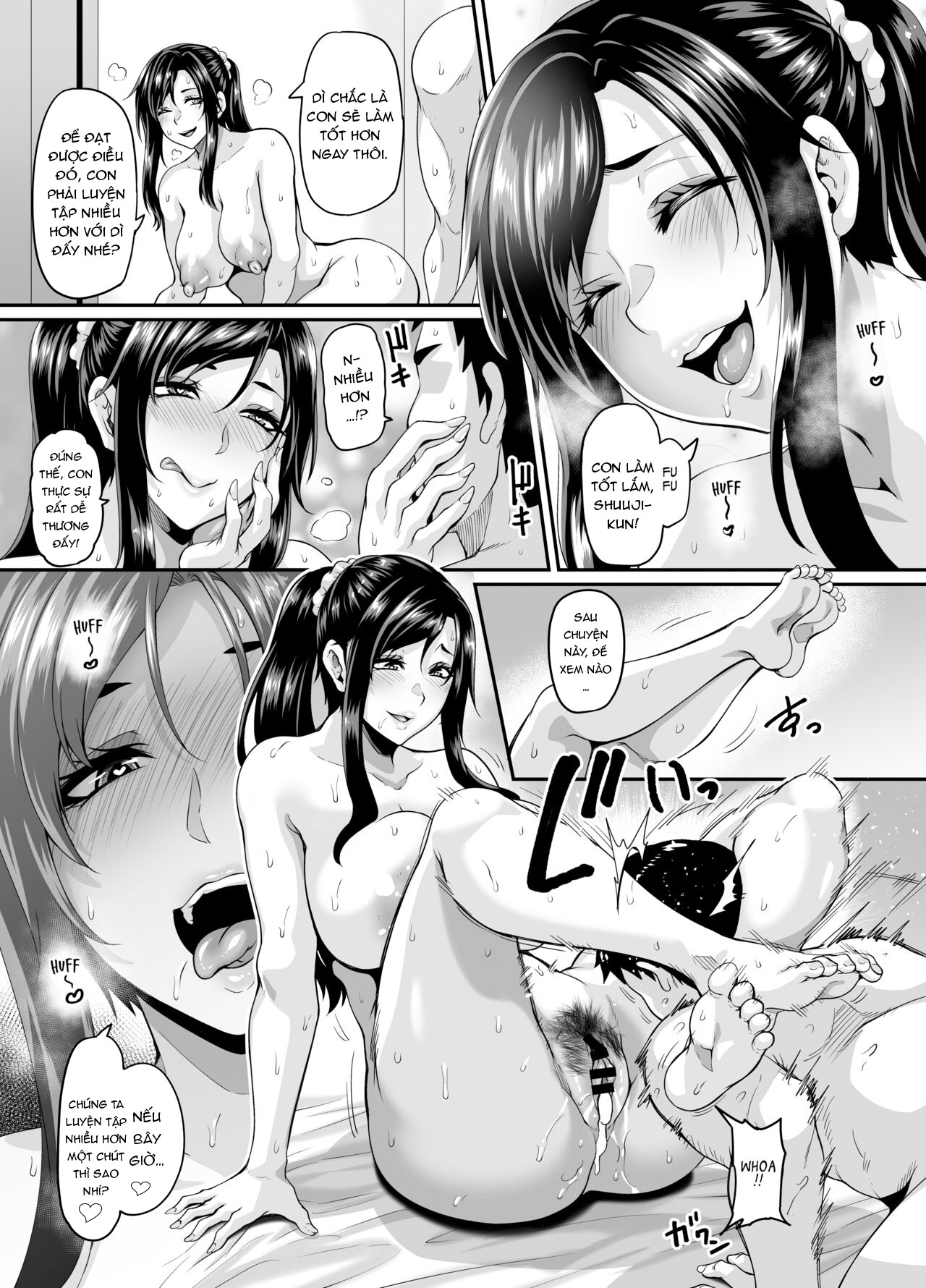 Đọc truyện hentai Sự giúp đỡ đến từ người mẹ dâm dục!!! - Oneshot_Part_1