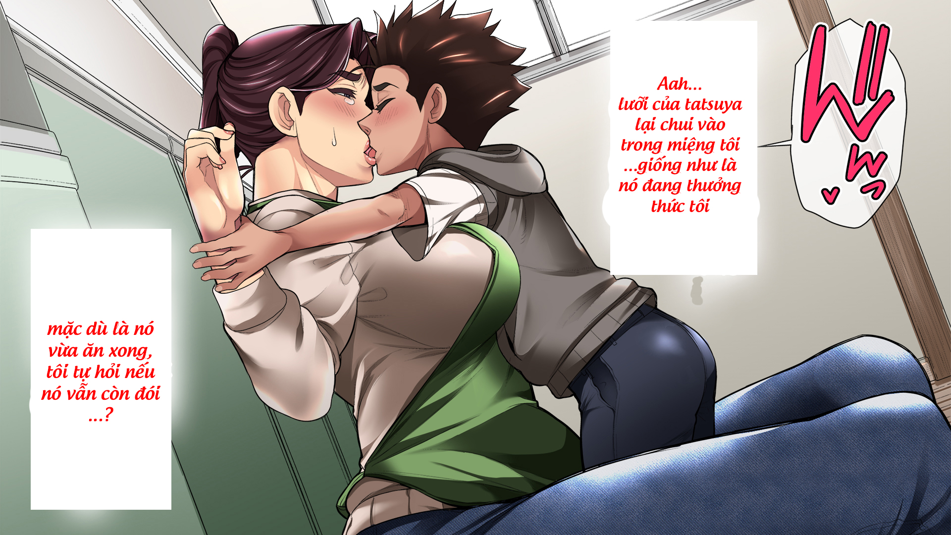 Đọc truyện hentai Kimottama Kaa-San Ga Onna No Kao O Miseru No Wa - Oneshot