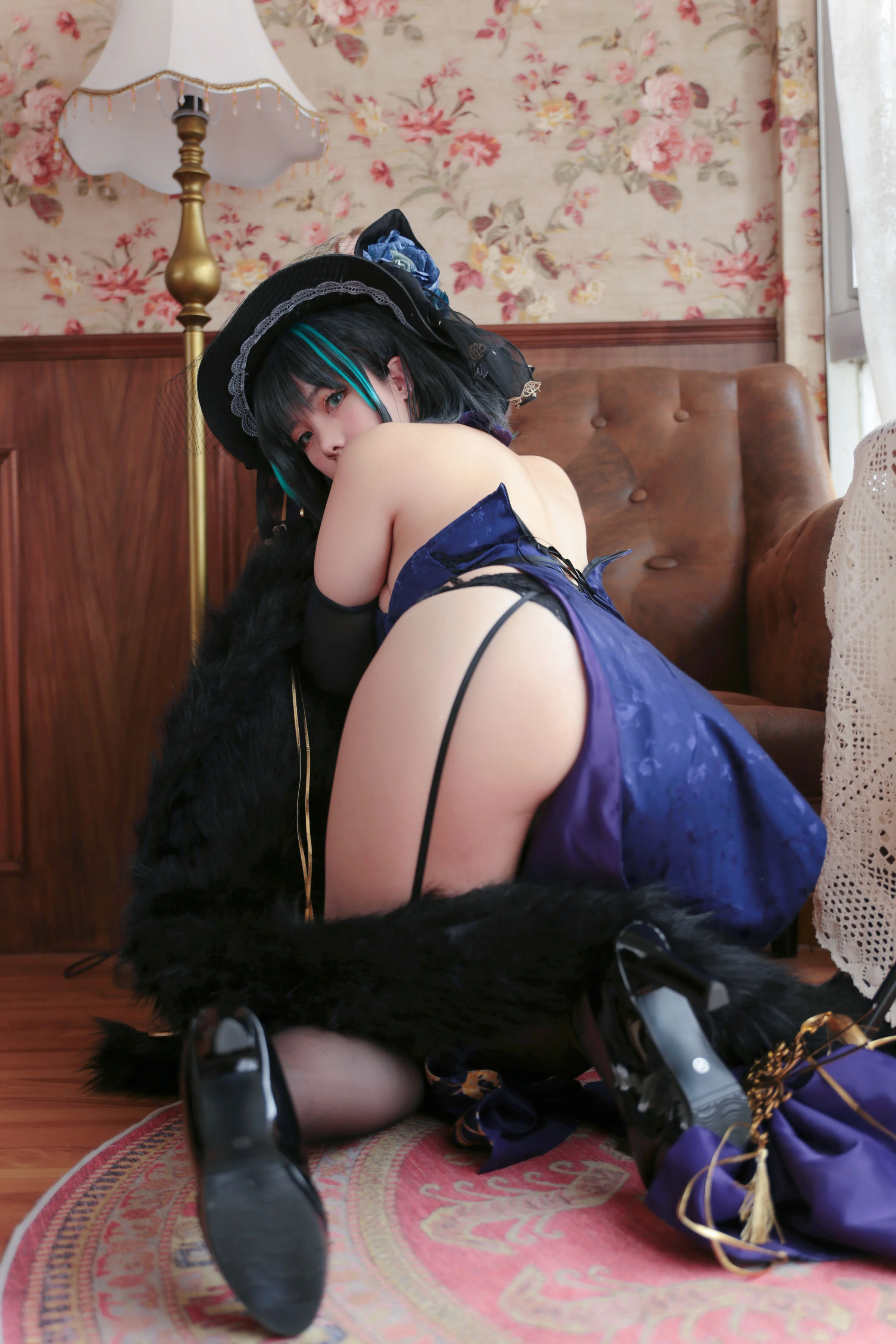 Đọc truyện hentai Tuyển tập Albums siêu phẩm Cosplay - Chap 569 - Meroko_Mei Tong - Cheshire Cheongsam