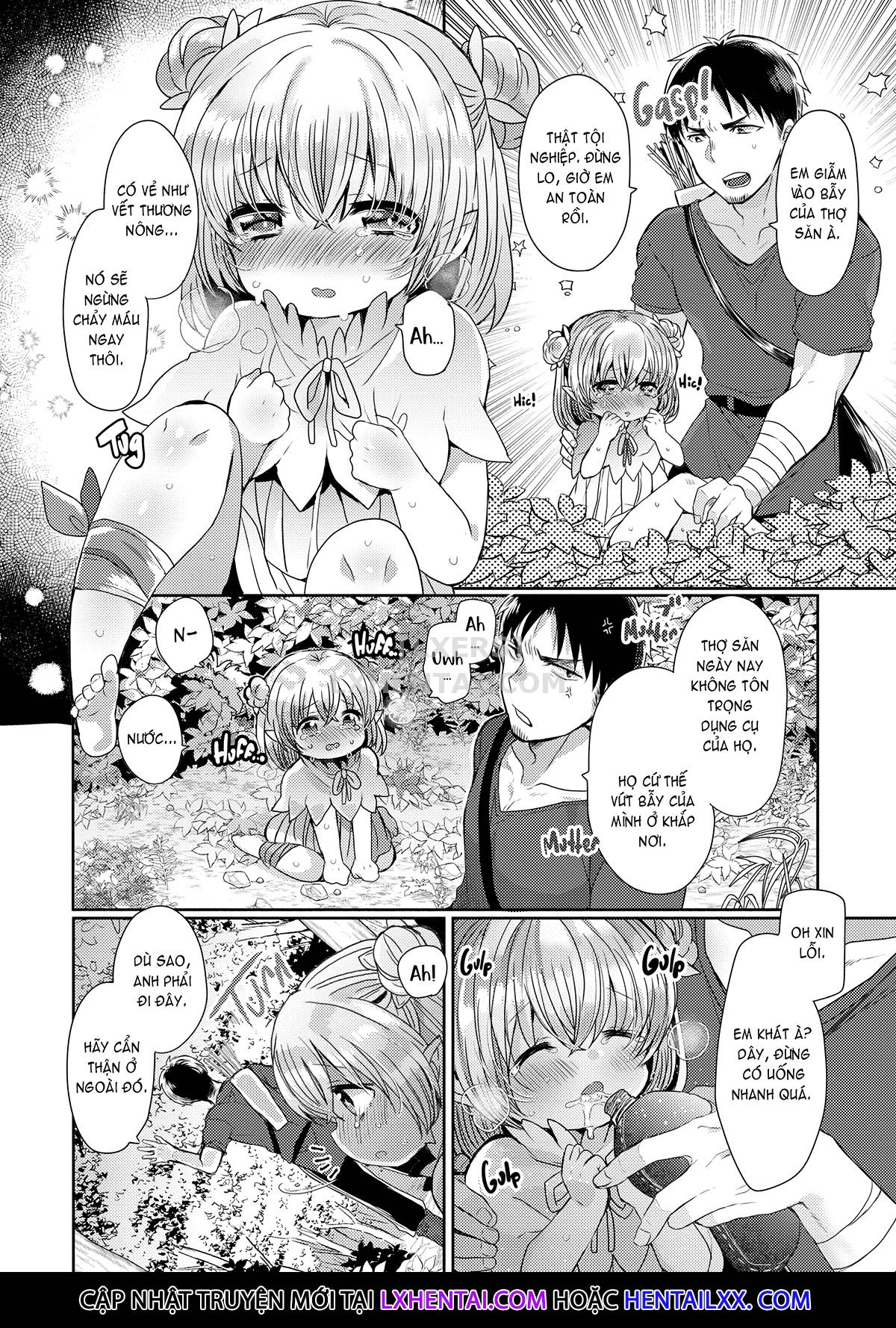 Đọc truyện hentai Monster Girls With a Need for Seed - Chap 9 - Damp with Love and Dew