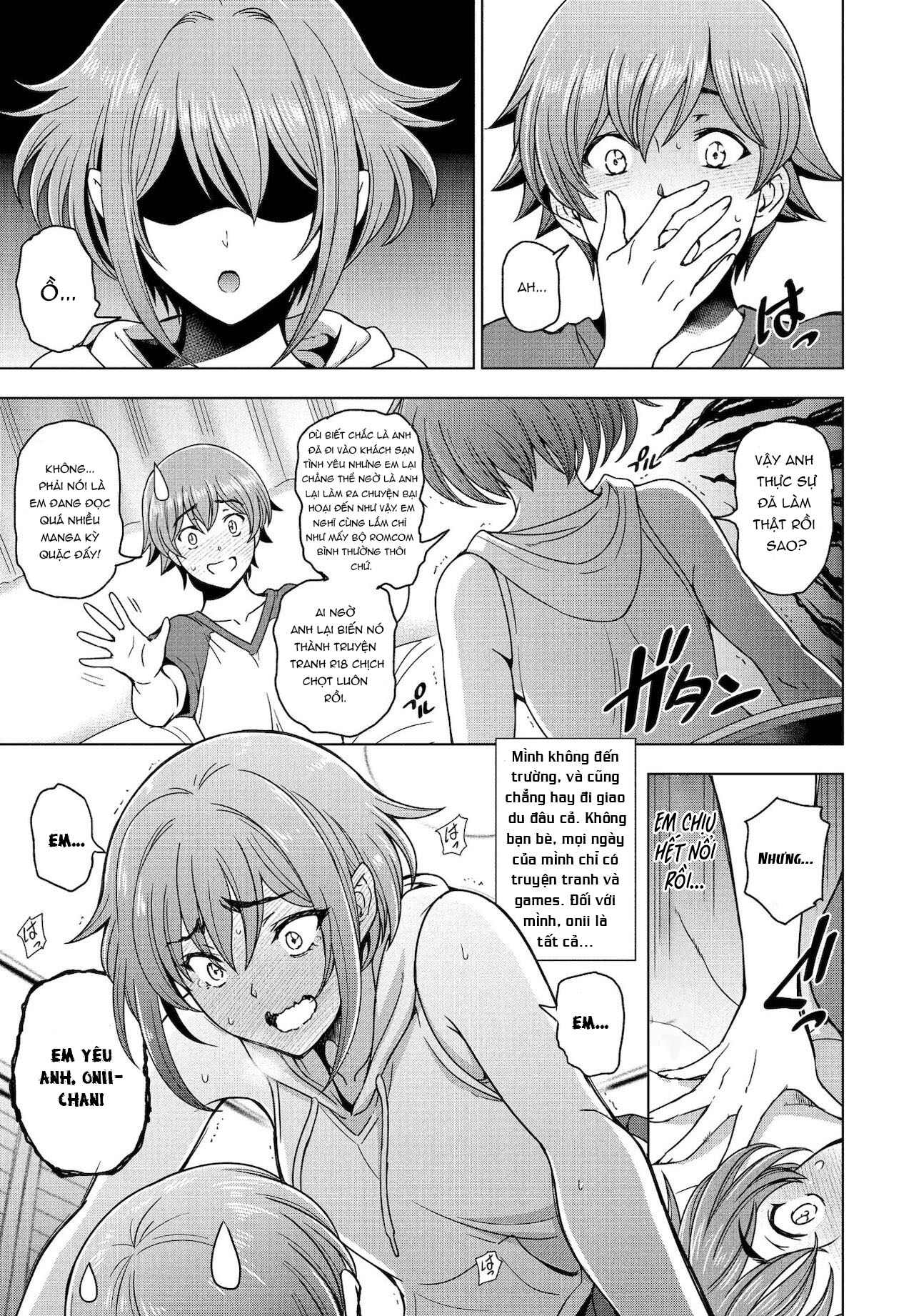 Đọc truyện hentai Imouto to Senpai to - Oneshot