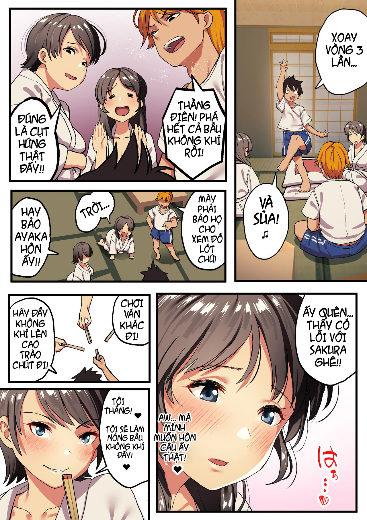 Đọc truyện hentai School Trip X King Game - Chap 1