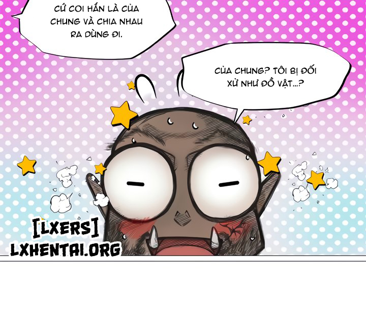 Đọc truyện hentai Nữ Hoàng Dark Elf Và Nô Lệ Orc - Chap 31 - END