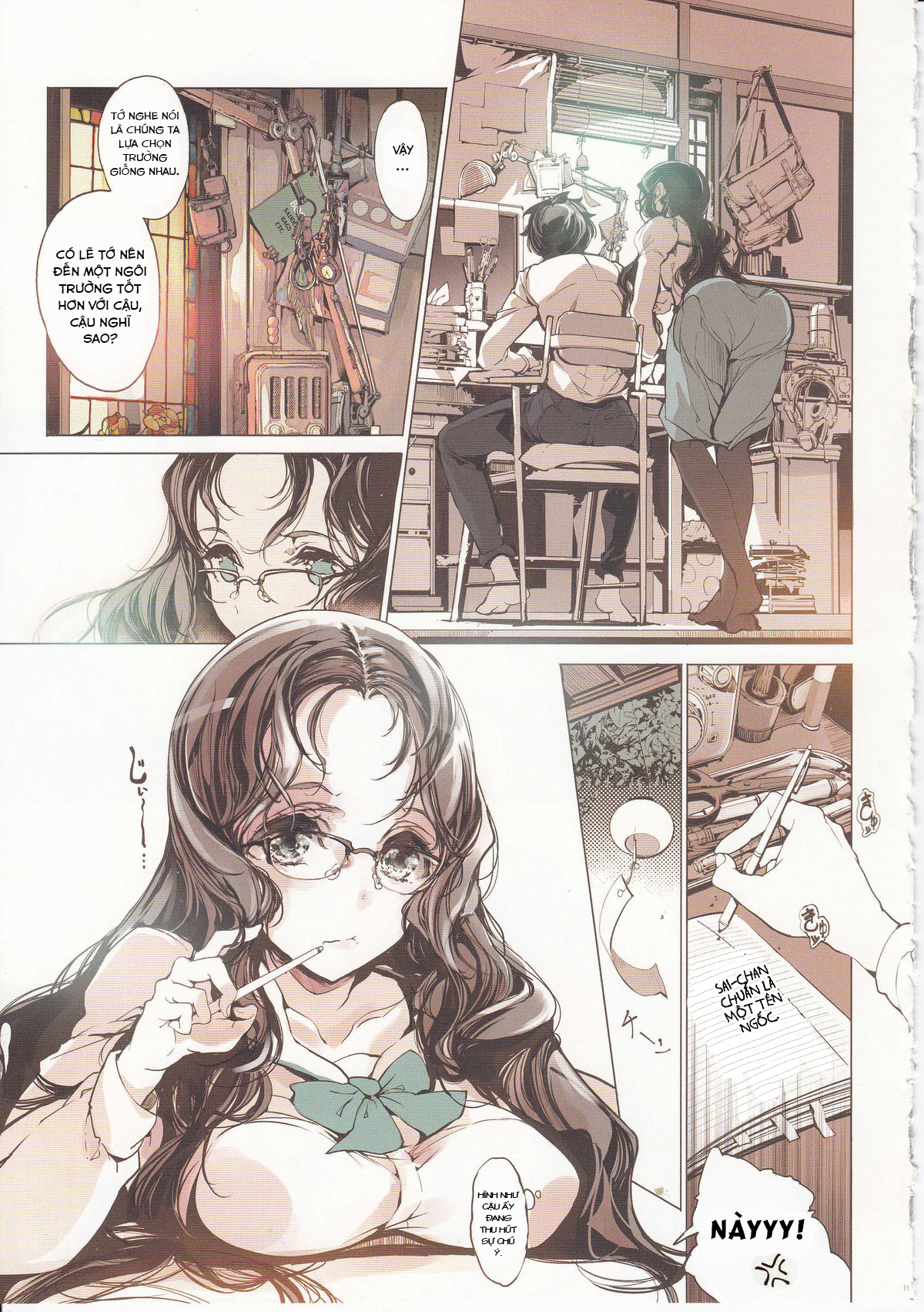 Đọc truyện hentai Vị Trí Của Đôi Ta - Oneshot