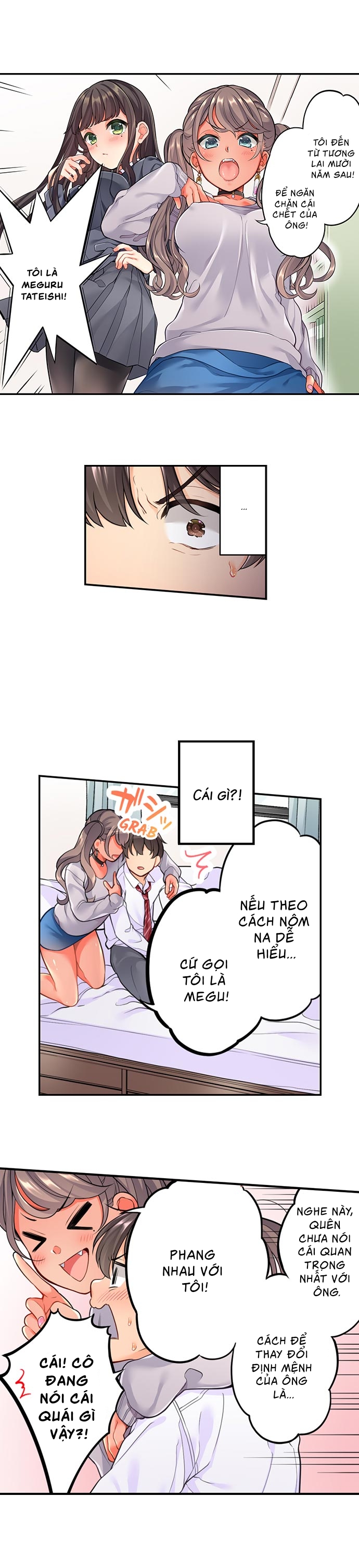 Đọc truyện hentai Bạn tôi trở về từ tương lai và mần tôi! - Chap 1