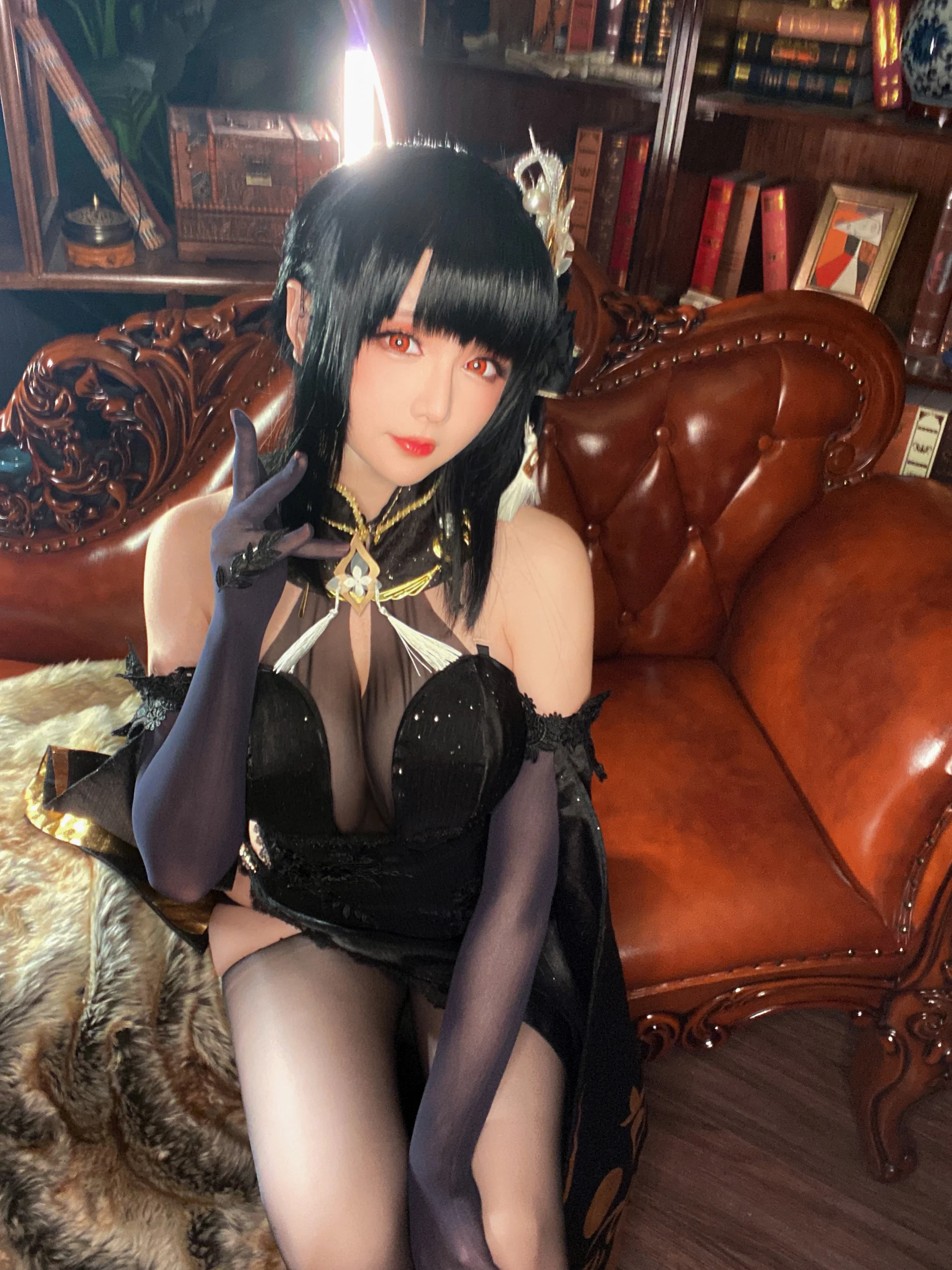 Đọc truyện hentai Tuyển tập Albums siêu phẩm Cosplay - Chap 662 - Star Chichi NO.102 - Darling Zhenhai-Qi Shehuayuan