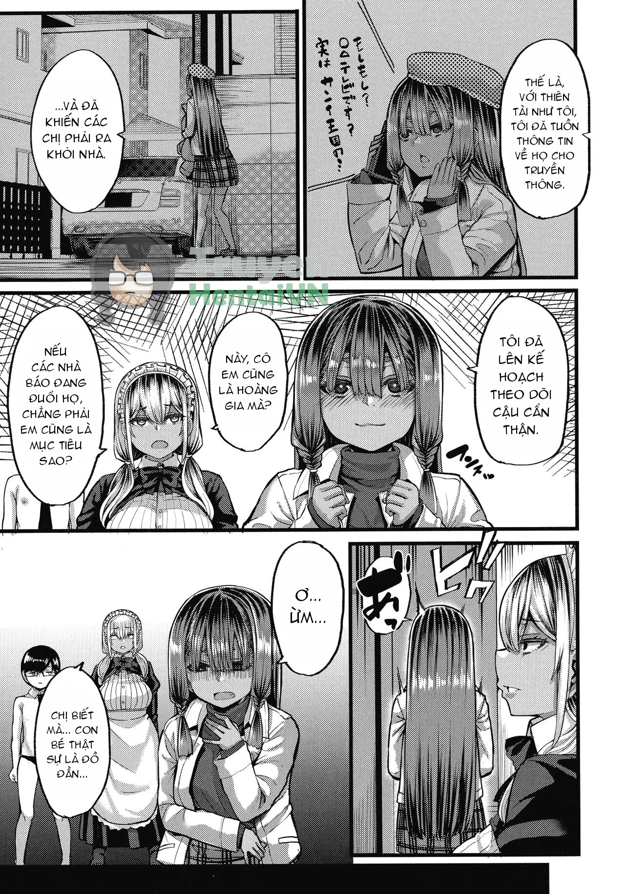 Đọc truyện hentai Kasshoku Hime to Himitsu no Keiyaku - Chap 3