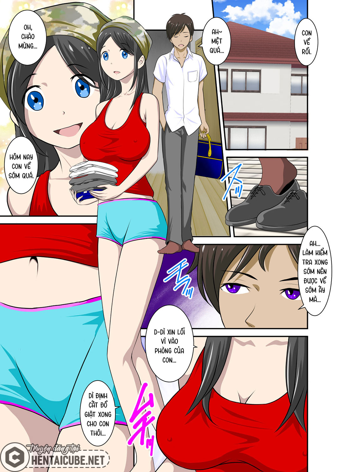 Đọc truyện hentai Mẹ ruột – Mẹ kế và Tôi - Oneshot