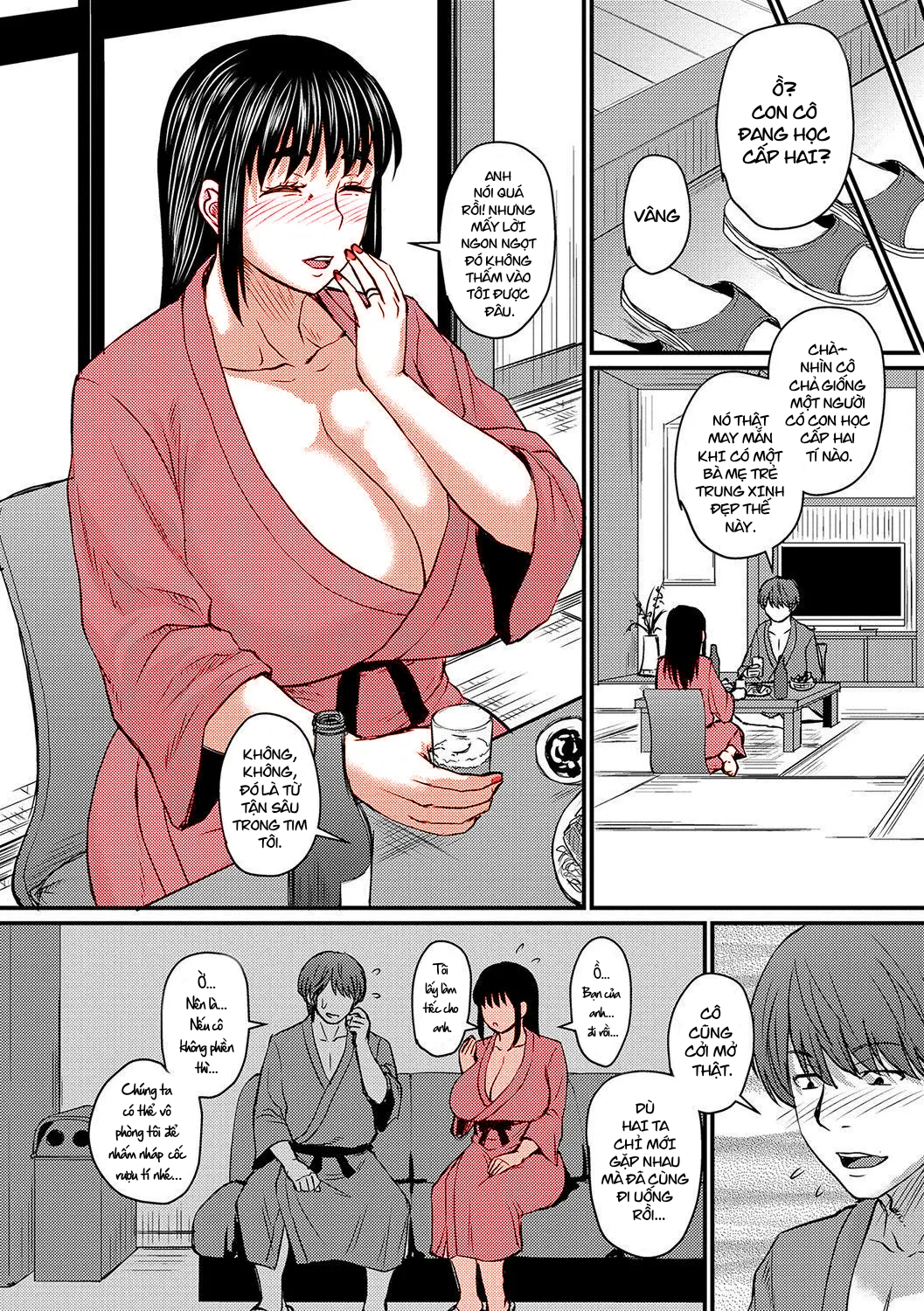 Đọc truyện hentai Chuyến du lịch một mình của mẹ - Oneshot
