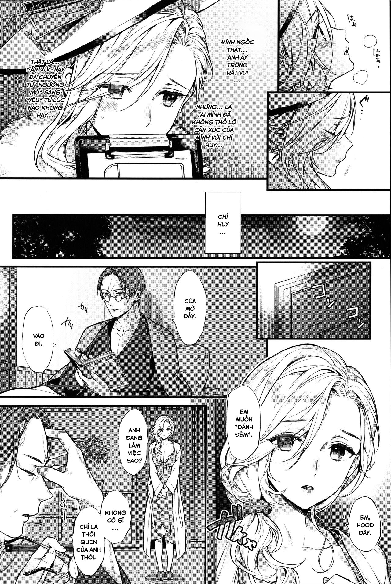 Đọc truyện hentai Shinai Naru Anata e (Azur Lane) - Oneshot