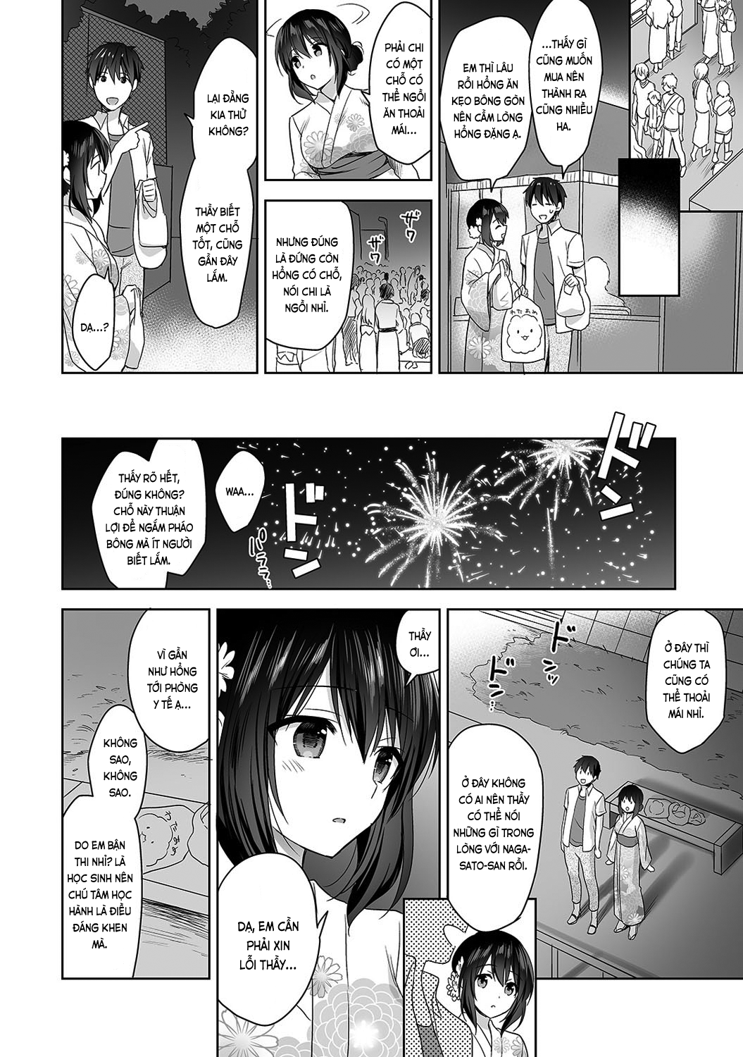 Đọc truyện hentai Nagasato-san khéo léo và ngọt ngào ~ Vỗ về trong phòng y tế!~ - Ch. 4