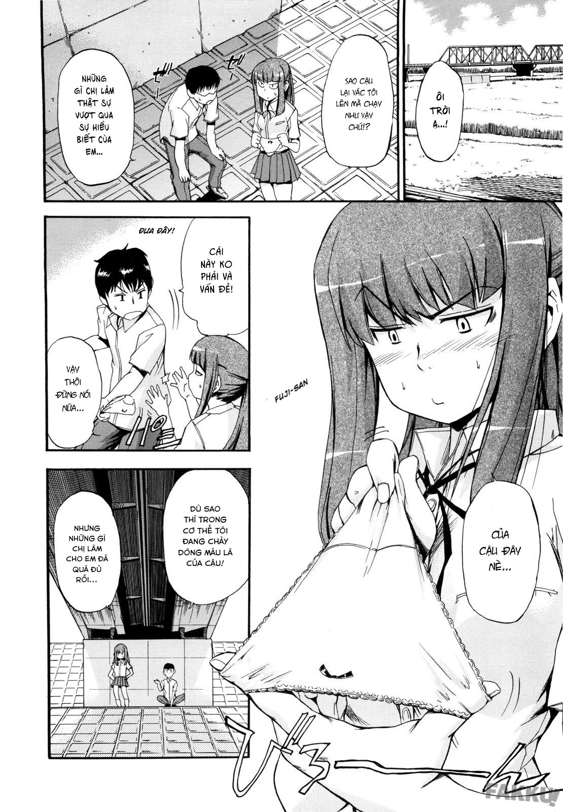 Đọc truyện hentai Ngày may mắn - Gió thổi nụ cười