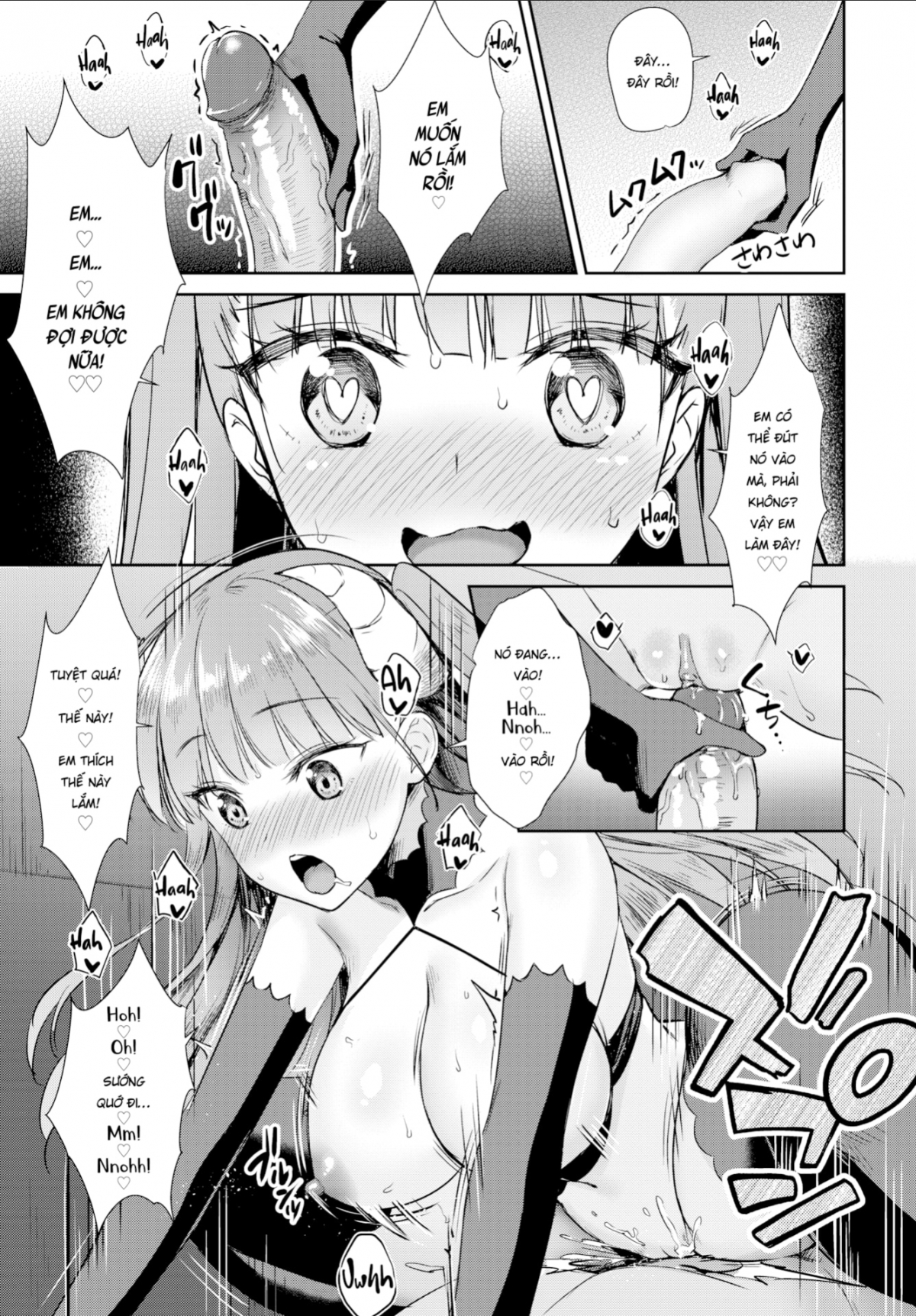 Đọc truyện hentai Hàng xóm của tôi là Succubus - Chap 4