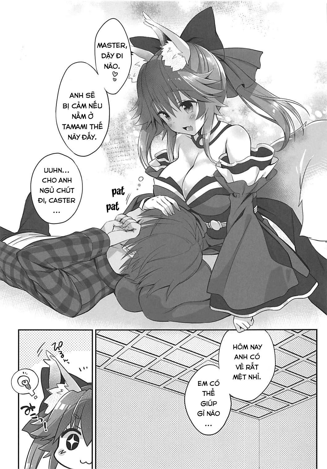 Đọc truyện hentai Trong phòng tắm cùng Tamamo. - Oneshot