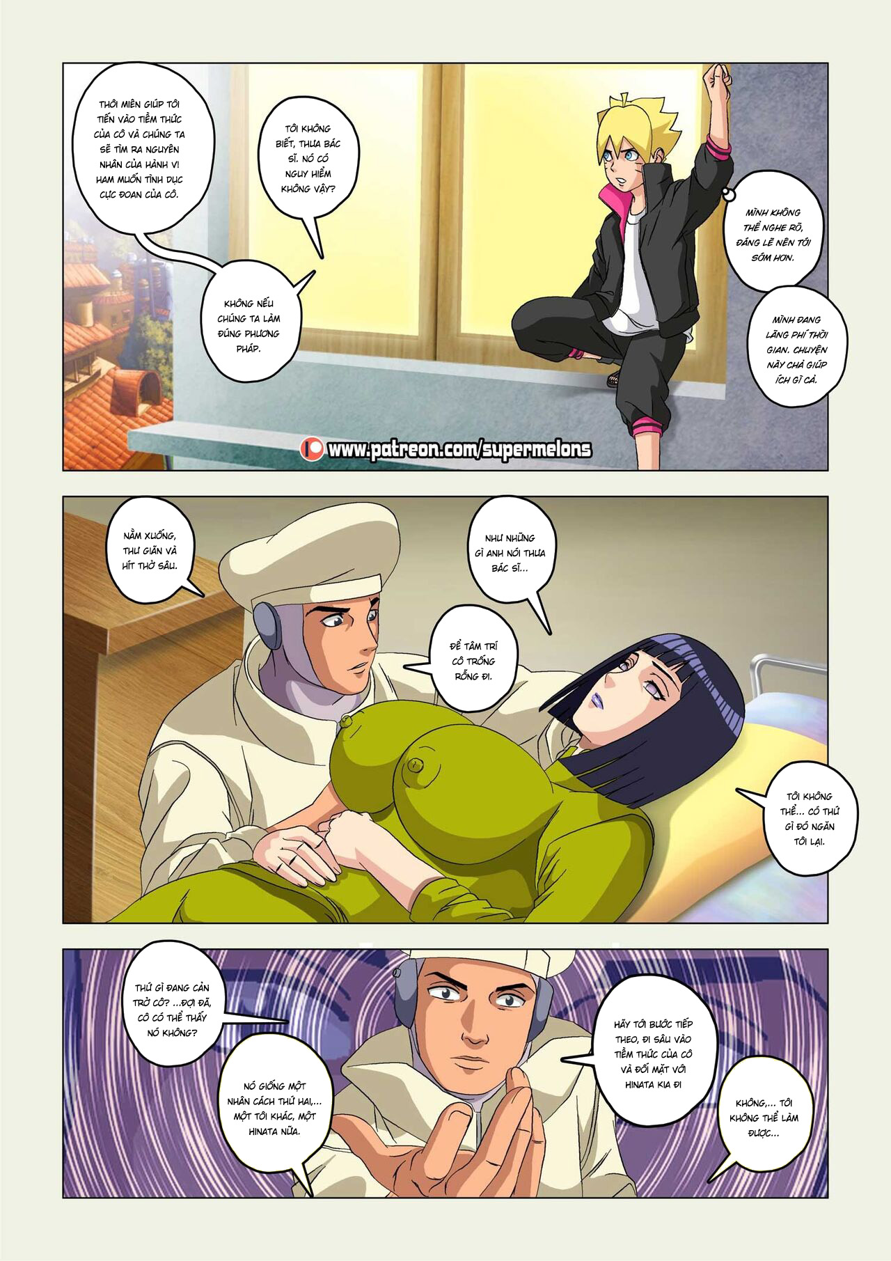 Đọc truyện hentai Hinata và sự tích thợ săn đầu buồi - Chap 1