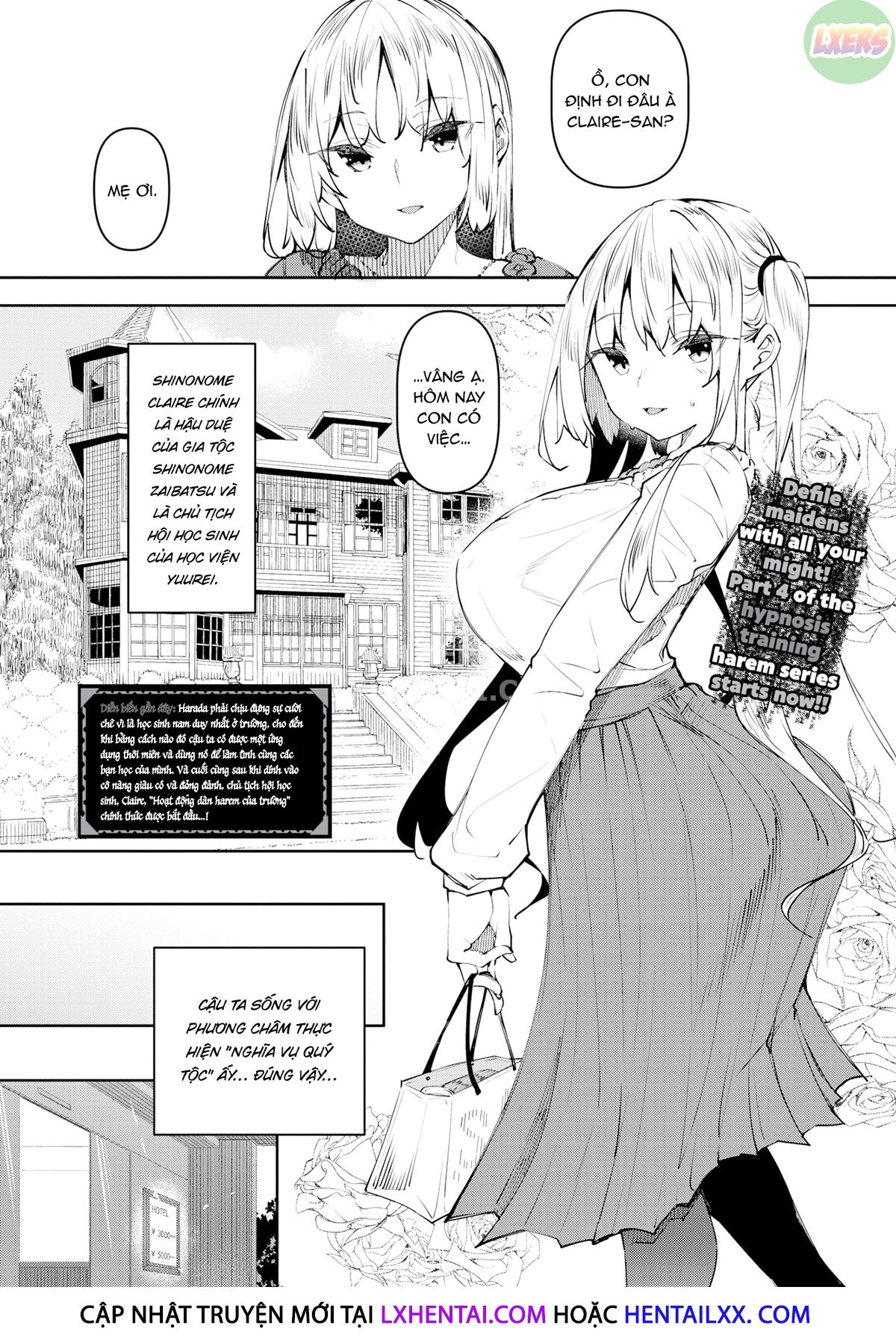 Đọc truyện hentai Thiên đường thôi miên - Chap 4