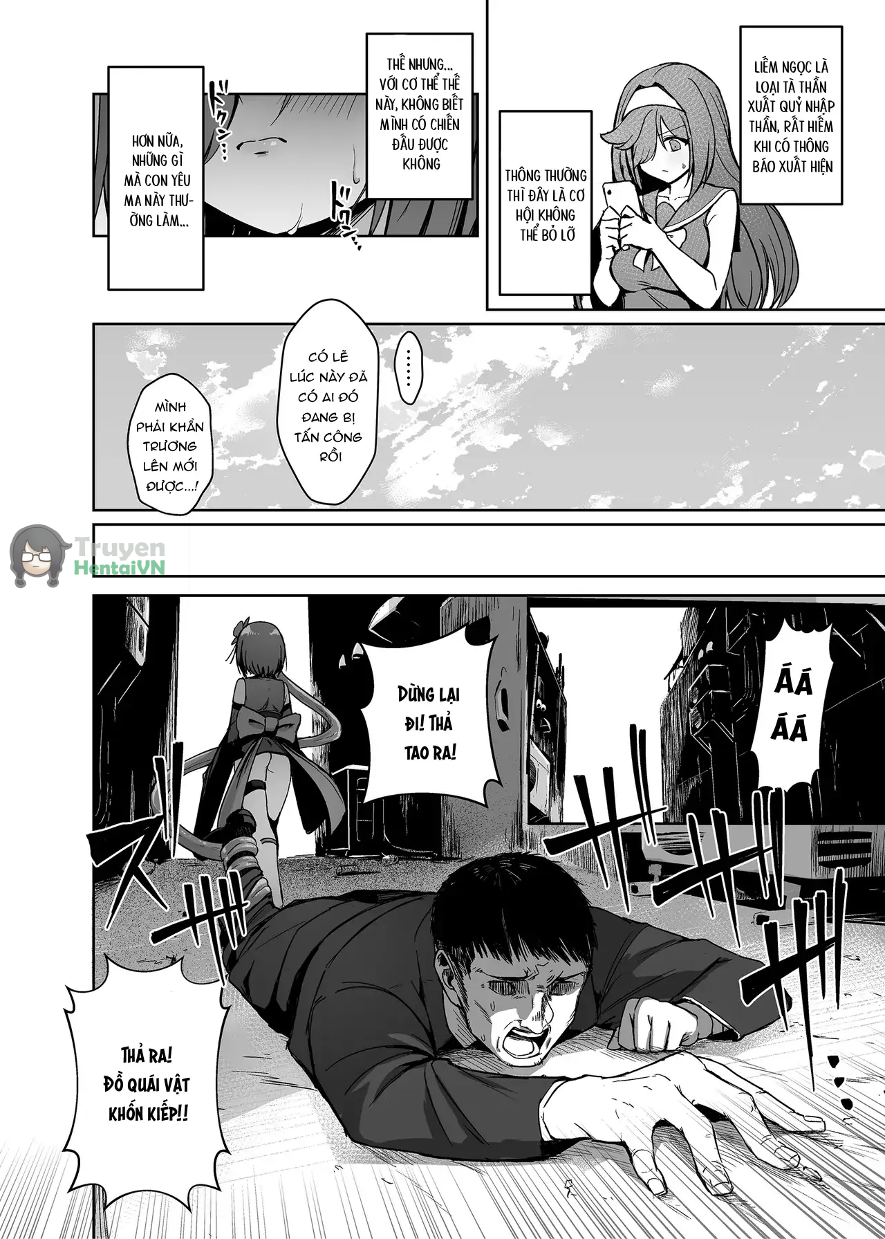 Đọc truyện hentai Mahou Shoujo Saint Lily Dankon ~Futanari o Hayasareta Mahou Shoujo ga Chinpo-gurui ni Ochiru Made~ - Oneshot