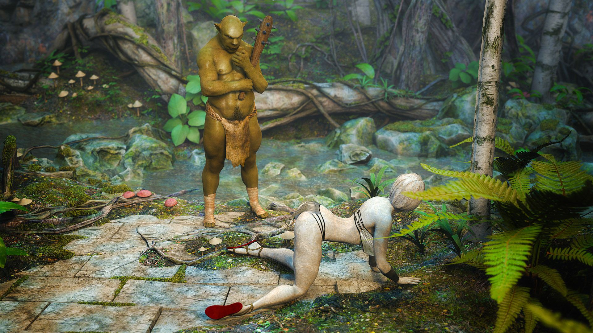 Đọc truyện hentai Secret Of Beauty - Chap 1: Stone Lady