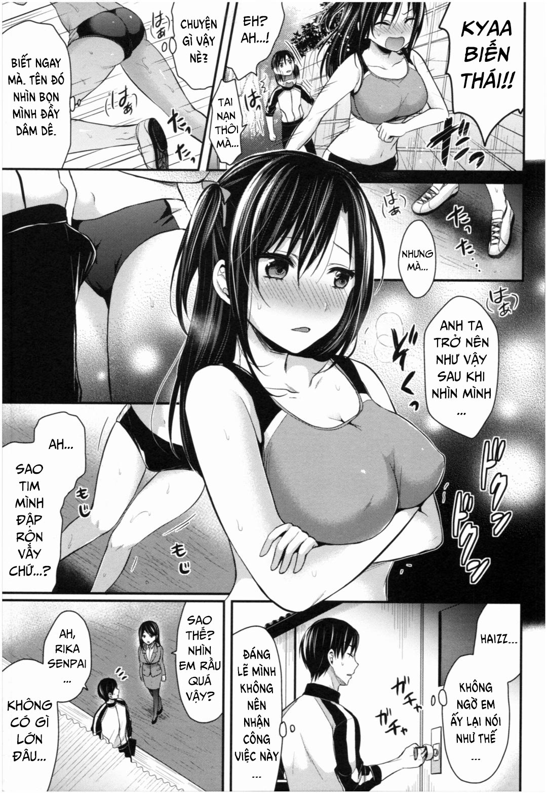 Đọc truyện hentai Joshi Rikujoubu Harem Training - Chap 4