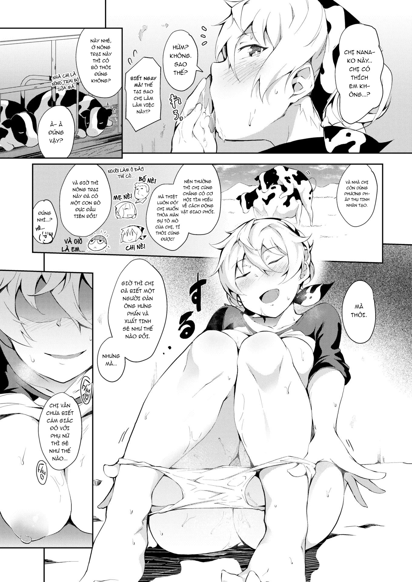 Đọc truyện hentai Cô bò hứng tình - Oneshot