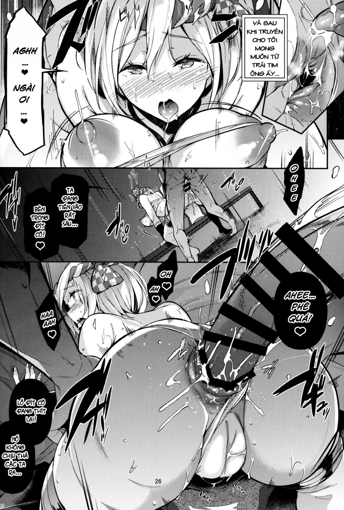 Đọc truyện hentai Gran Nyuu Fantasy Side G Shoujo D - Oneshot