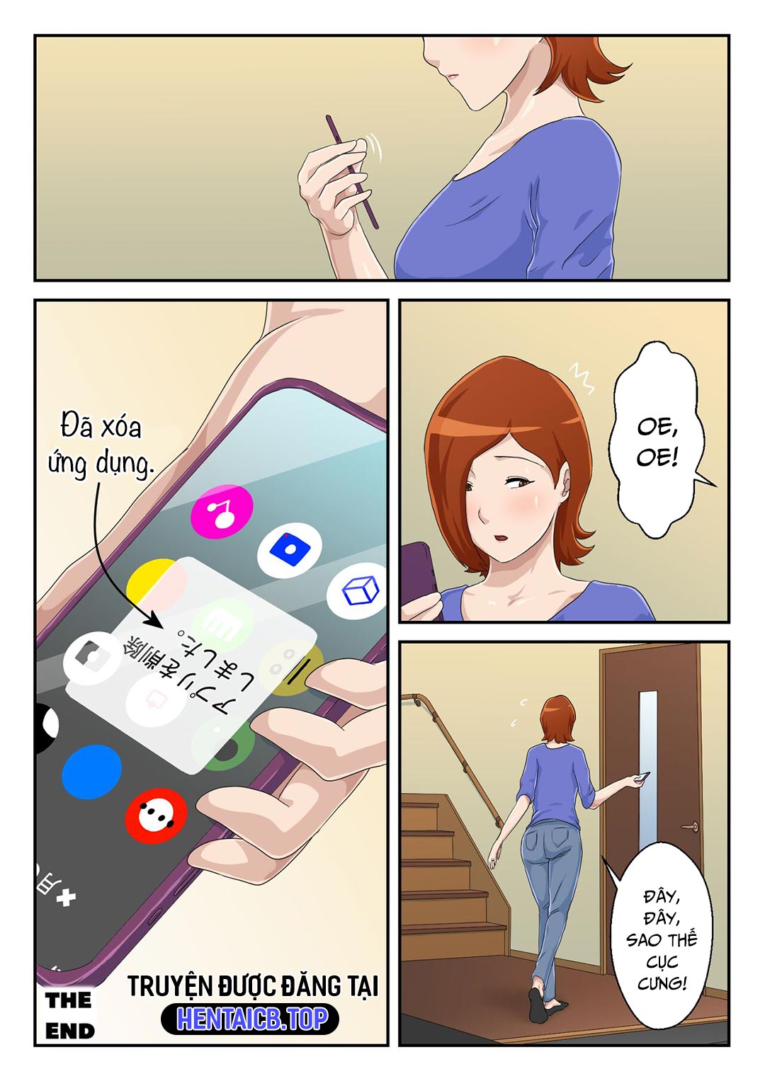 Đọc truyện hentai Bắt gặp mẹ sử dụng cùng app hẹn hò!!! - Chap 2 - [END]