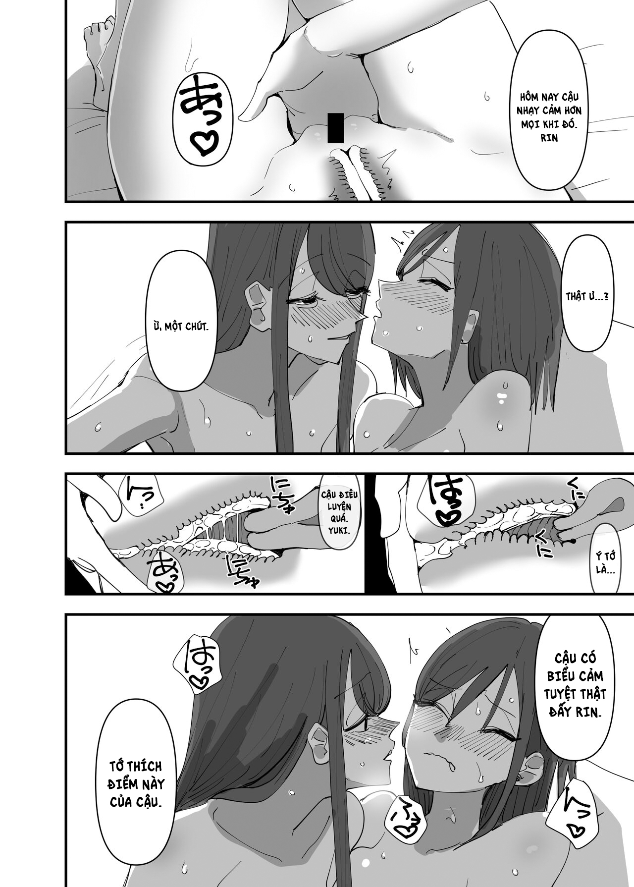 Đọc truyện hentai Chuyện tình của những cô nàng táo bạo - Chap 3