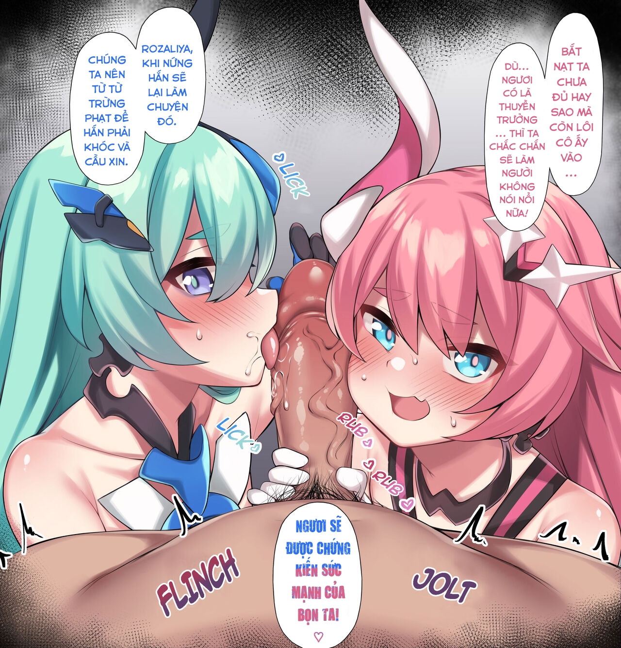 Đọc truyện hentai Chị em Olenyeva (Honkai Impact 3rd) - Oneshot