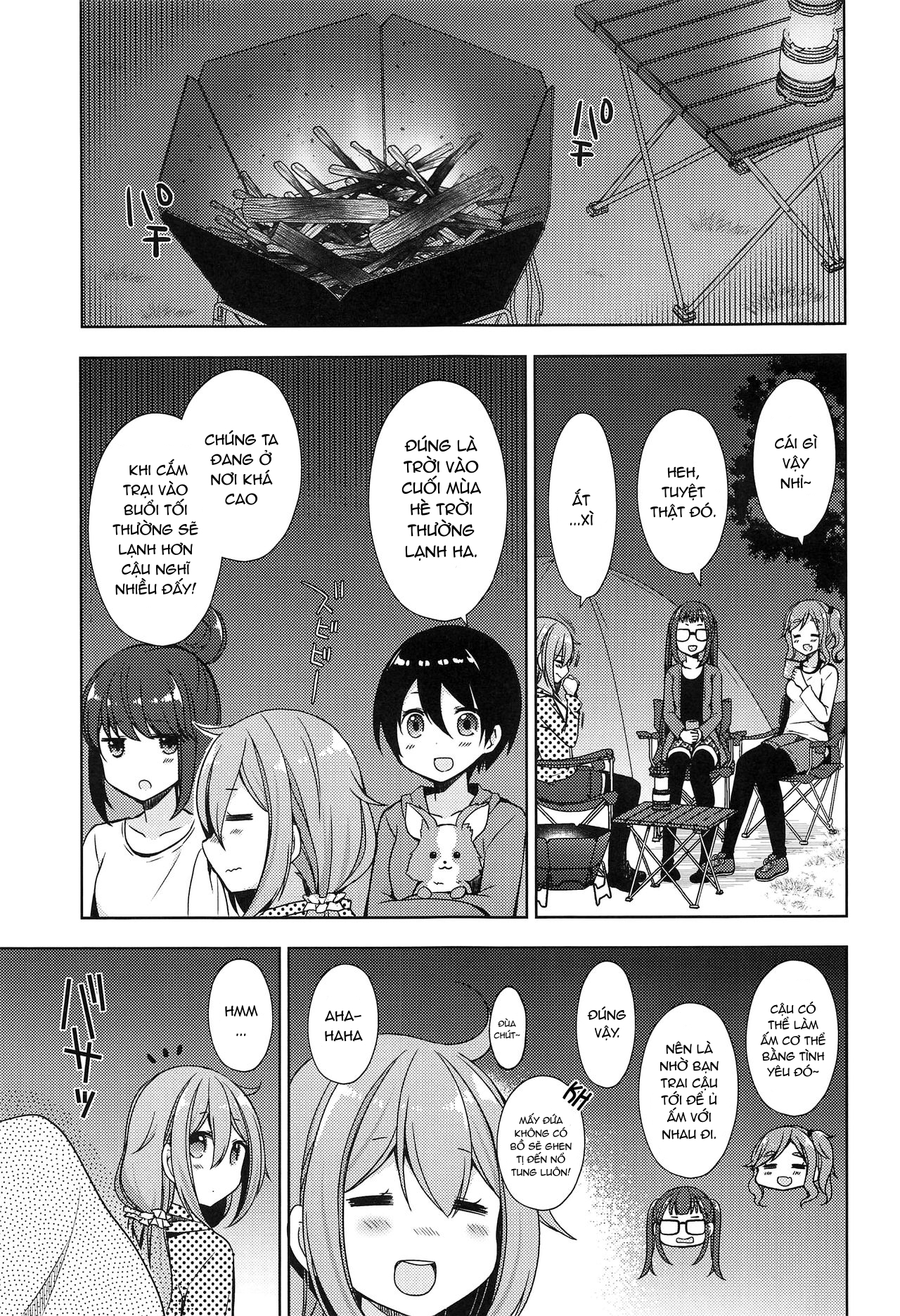 Đọc truyện hentai Một đêm tại buổi cắm trại (Yuru camp) - Oneshot