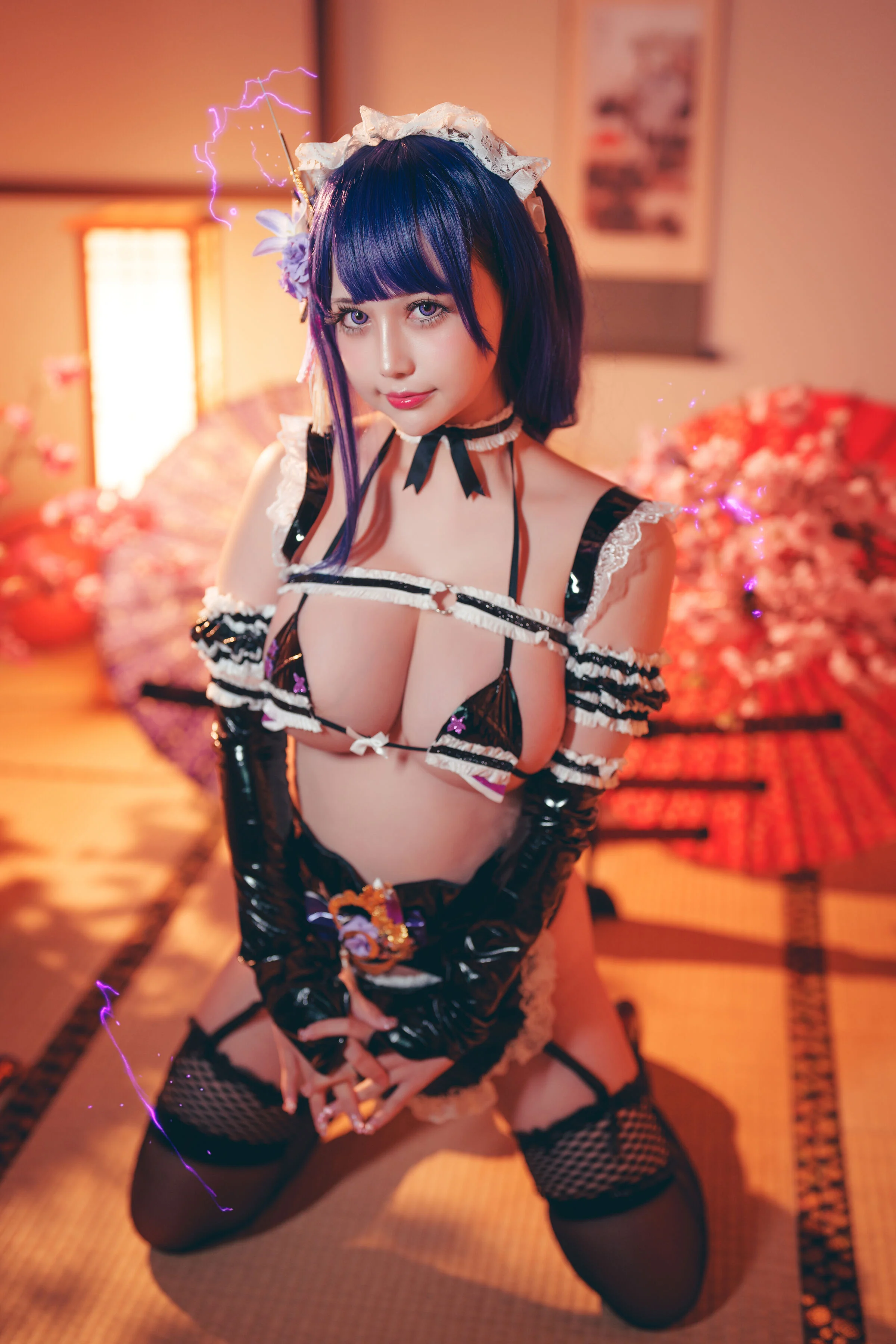 Đọc truyện hentai Tuyển tập Albums siêu phẩm Cosplay - Chap 619 - Rinka Okita - Raiden Shogun