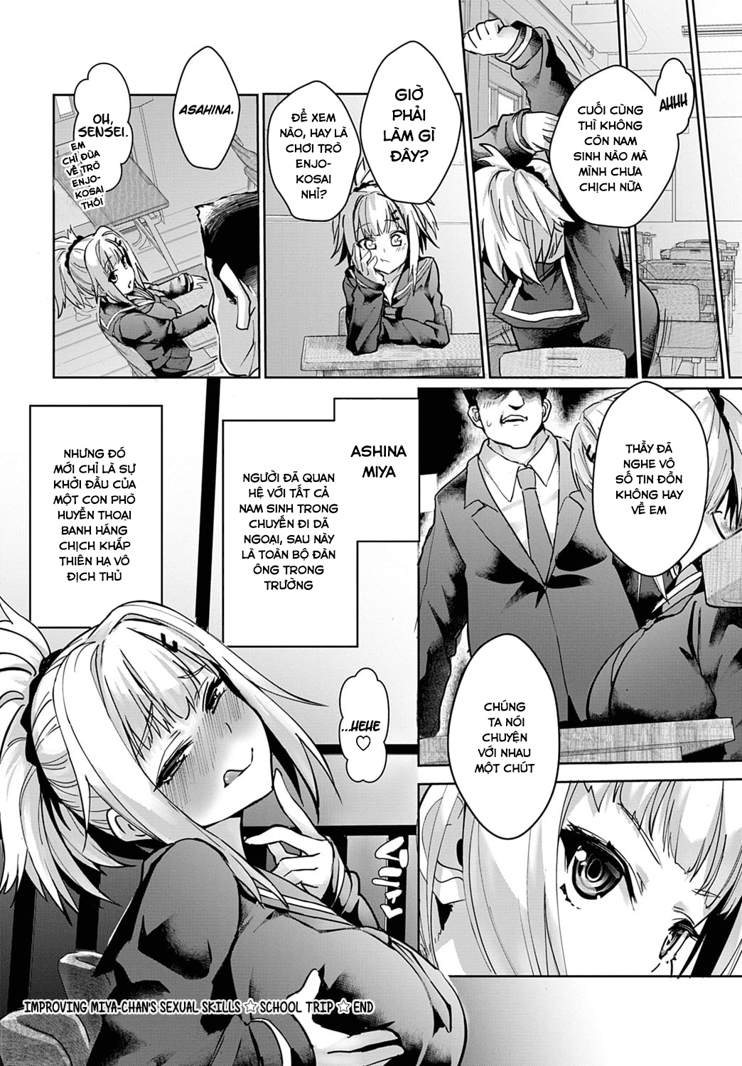 Đọc truyện hentai Miya-chan no Seigi Koujou Shuugaku Ryokou Sono - Chap 2+Bonus