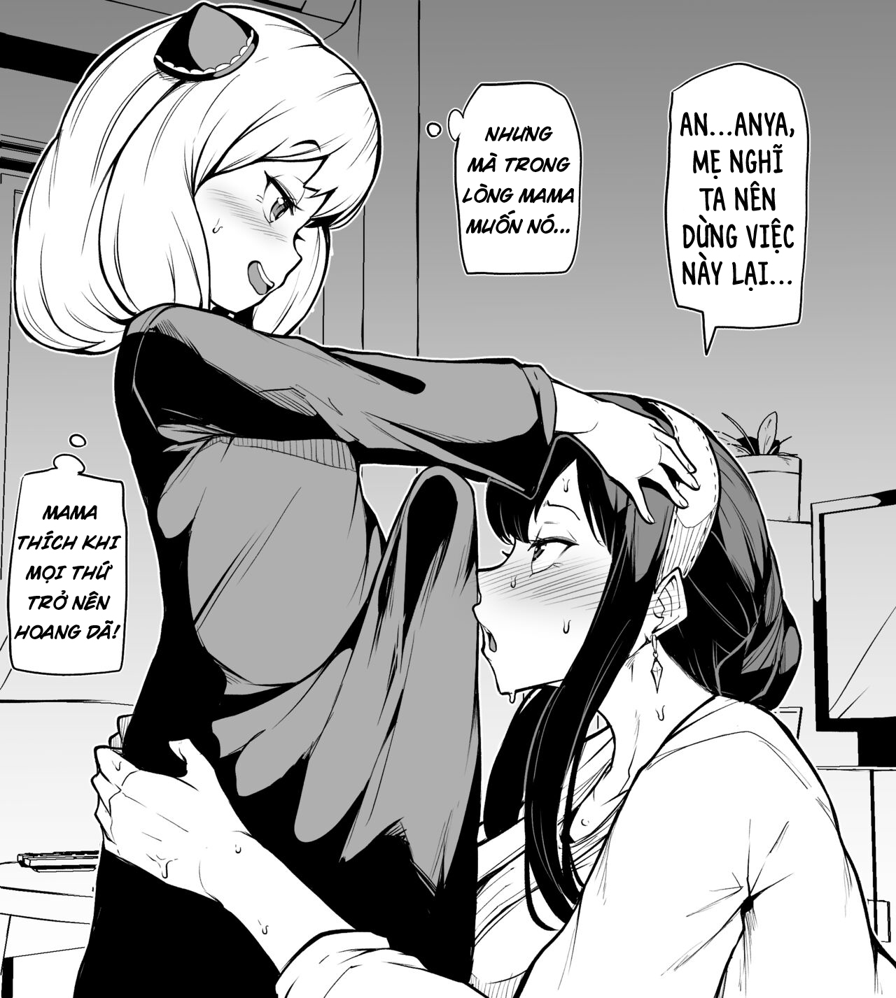 Đọc truyện hentai Bé Anya Mẹ Yor - Oneshot