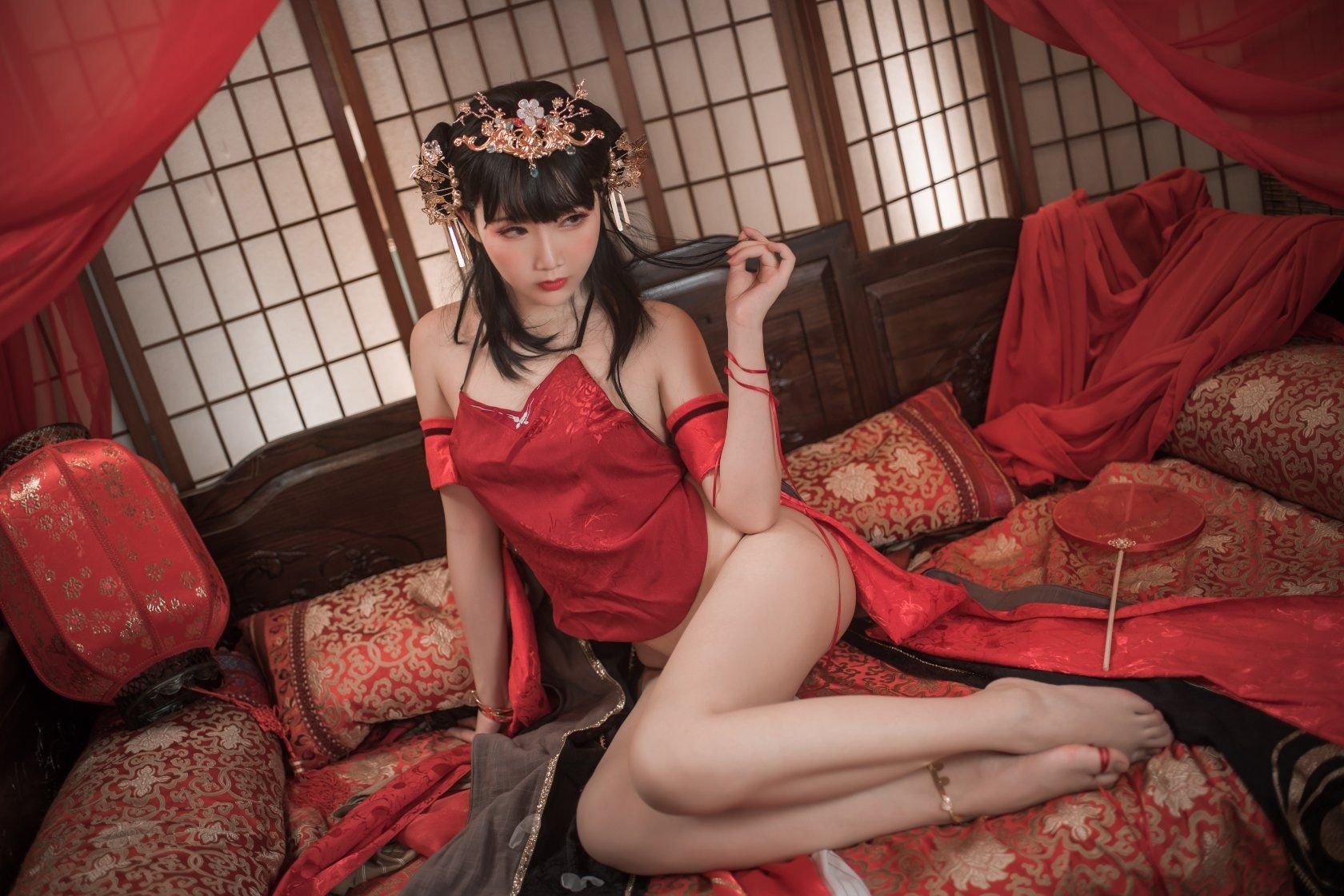 Đọc truyện hentai Tuyển tập Albums siêu phẩm Cosplay - Chap 1280 - [Flatbread Fairy] Yixian