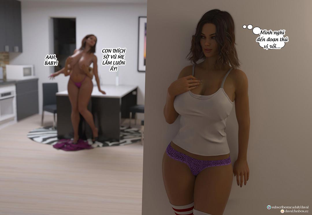 Đọc truyện hentai Thỏa mãn nhu cầu của mẹ - Chap 5D