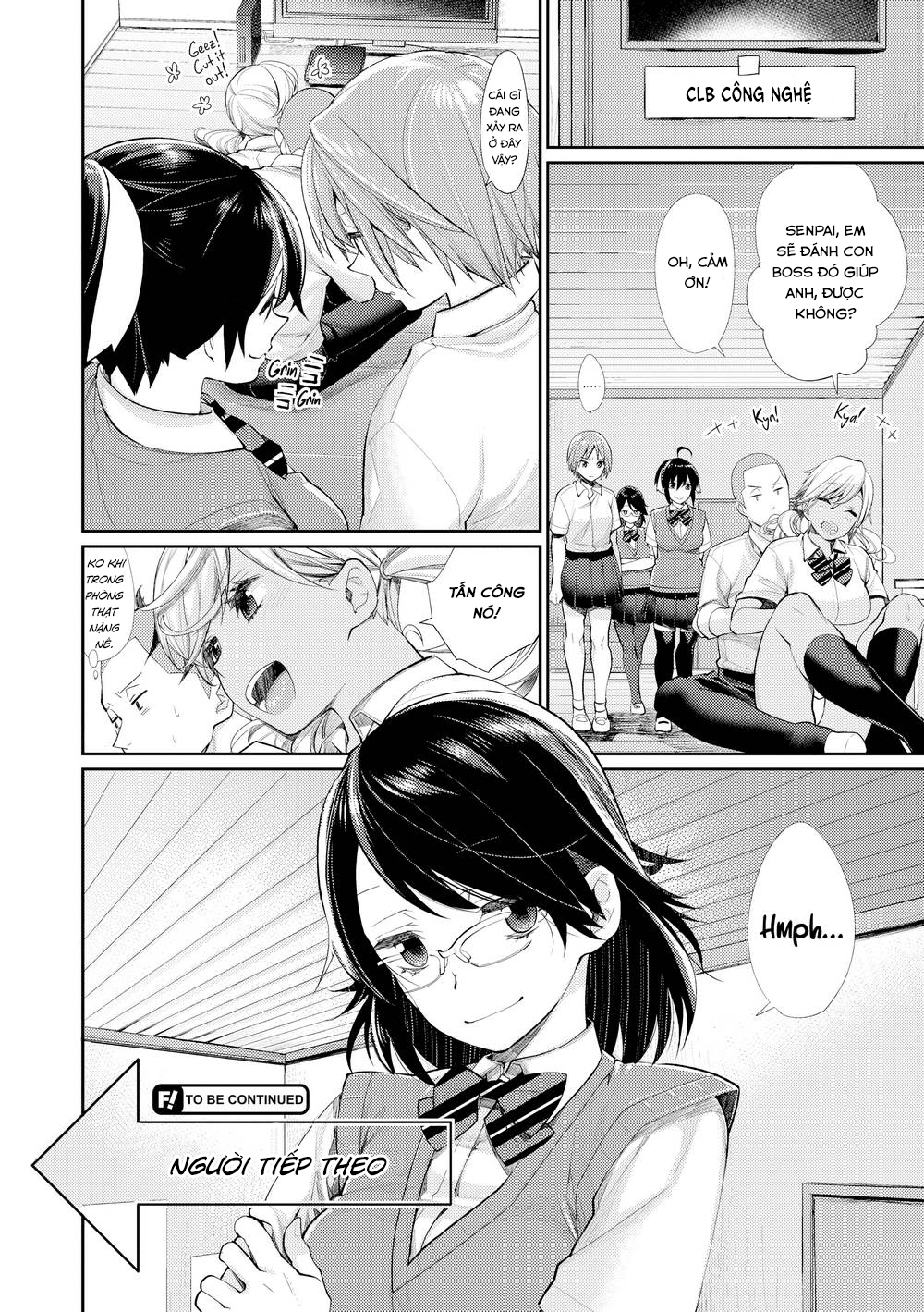 Đọc truyện hentai Lạc và CLB của những coi gái Otaku - Chap 1