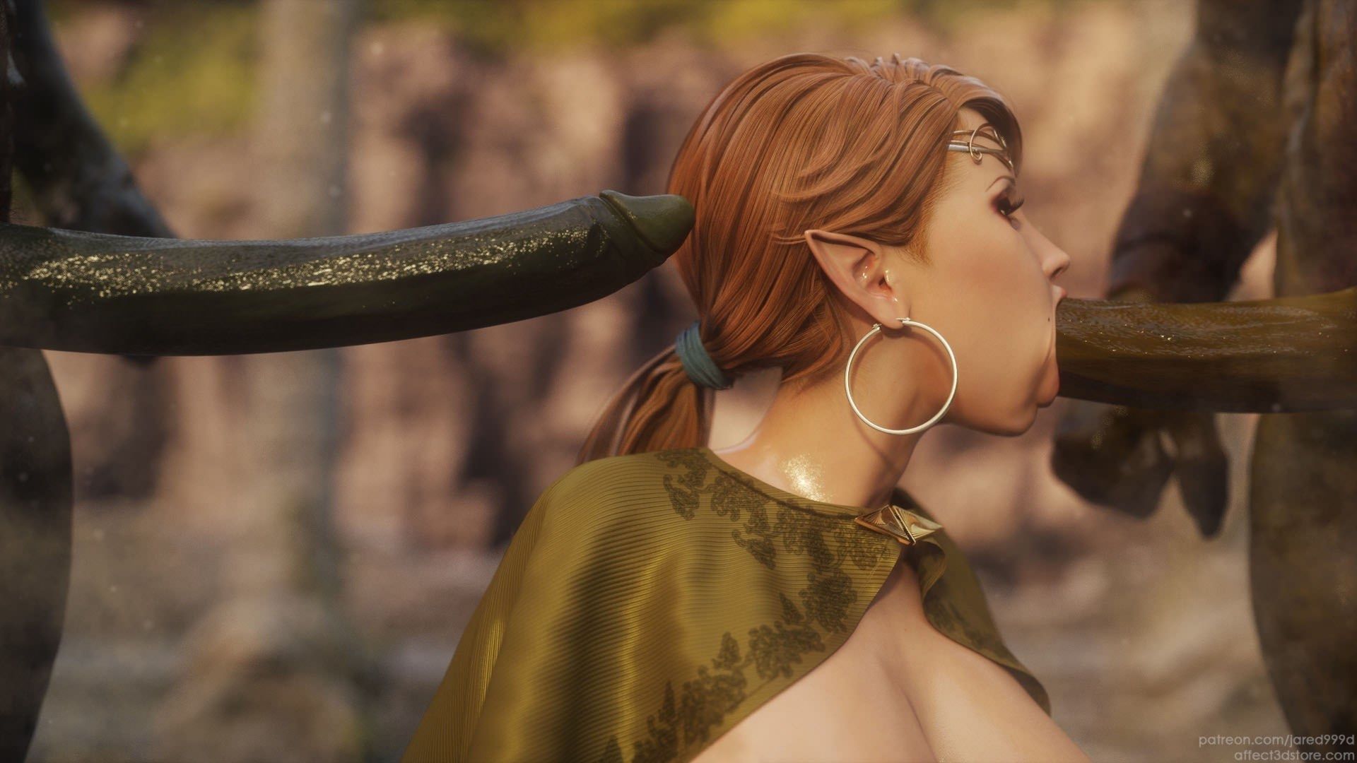 Đọc truyện hentai Elf Slave - Chapter 1: Side B