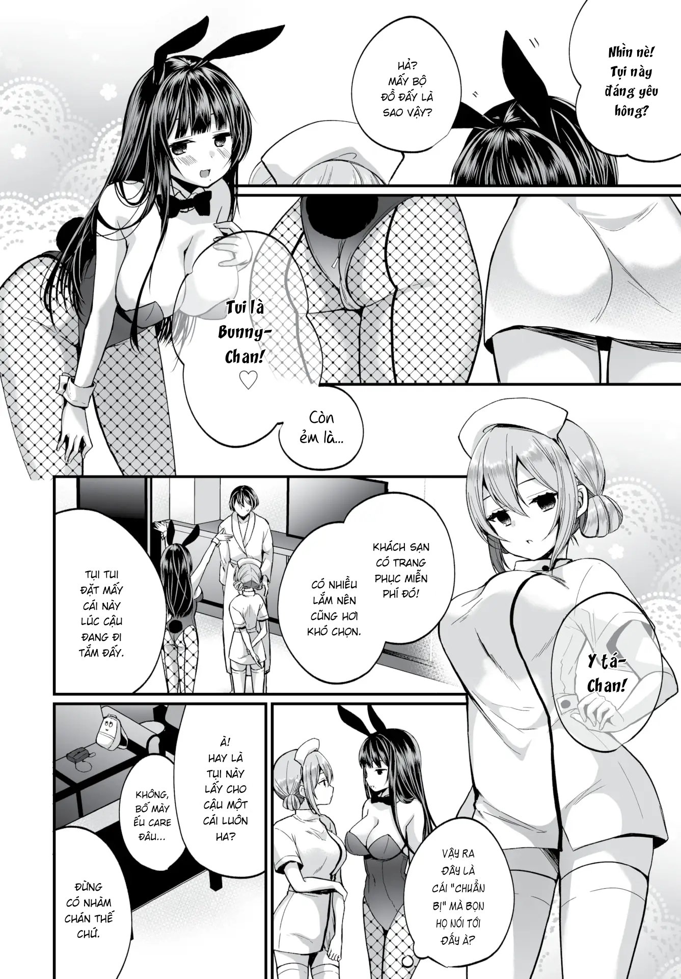 Đọc truyện hentai Gái Ngoan Lớp Tôi Hoá Ra Lại Là Dâm Nữ!? - Chap 8 - Chị Chị Em Em