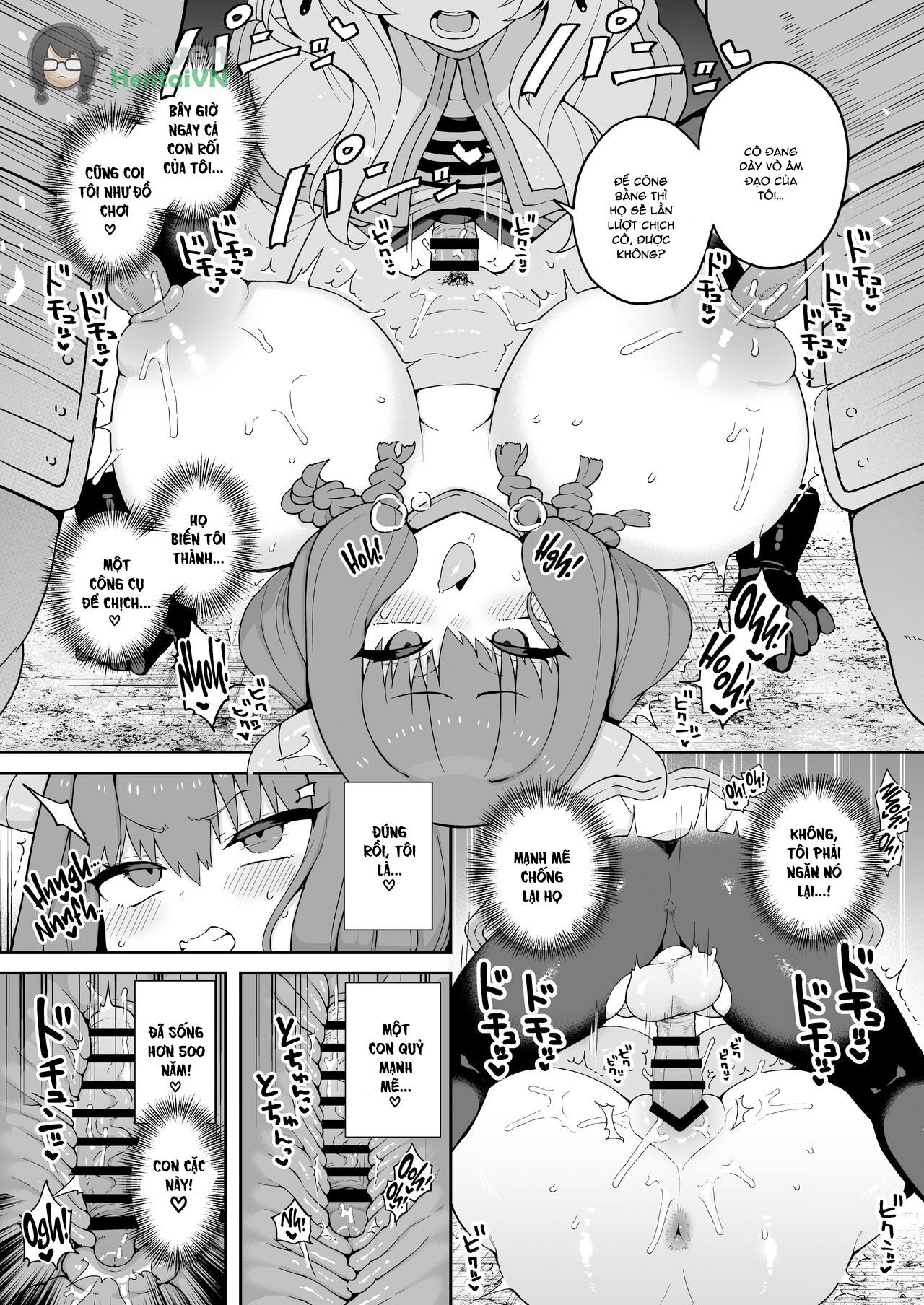 Đọc truyện hentai Magic That Grows A Giant Dick (Sousou no Frieren) - oneshot