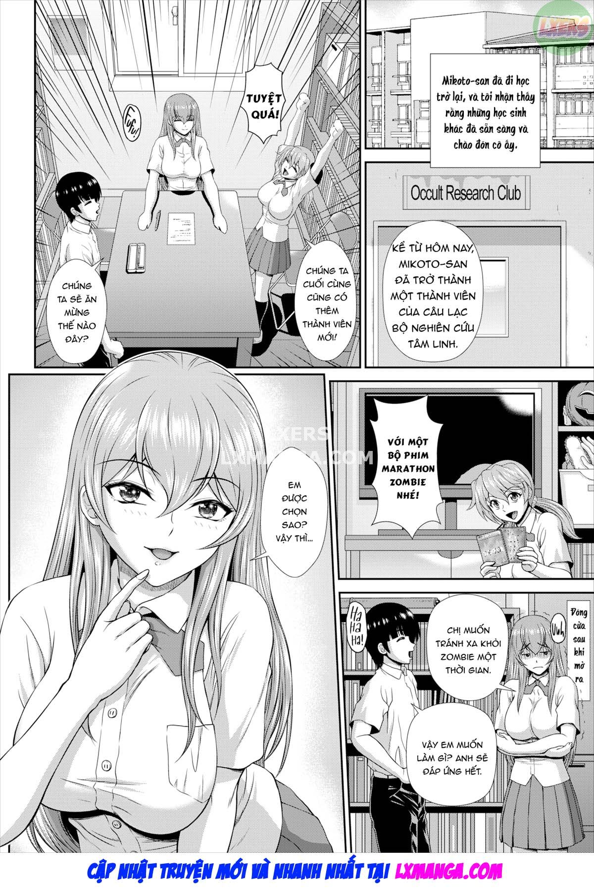 Đọc truyện hentai Cách để duy trì sự sống cho một cô gái Zombie - Chap 10