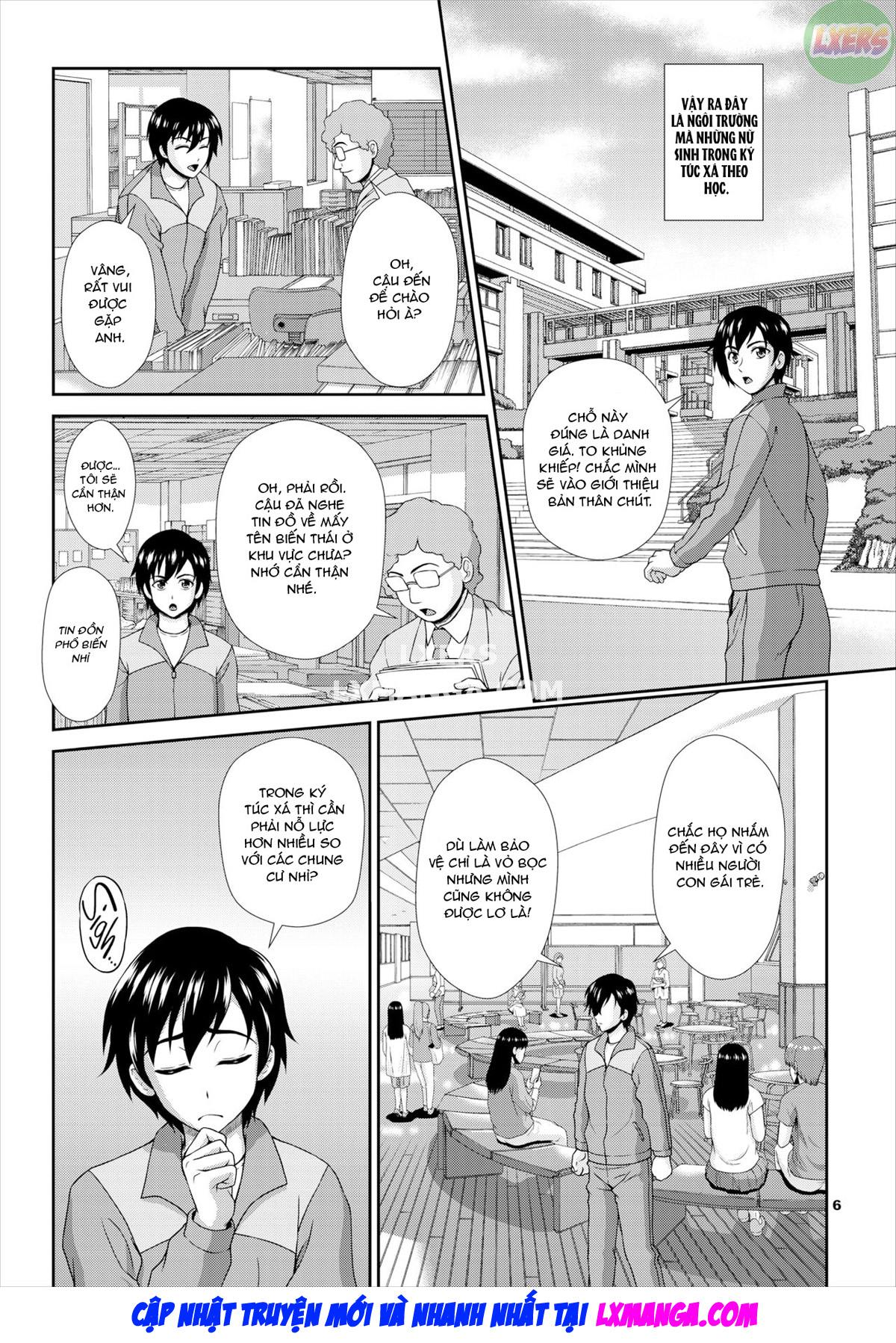 Đọc truyện hentai Nhật ký dâm đãng ở ký túc xá - Chap 1