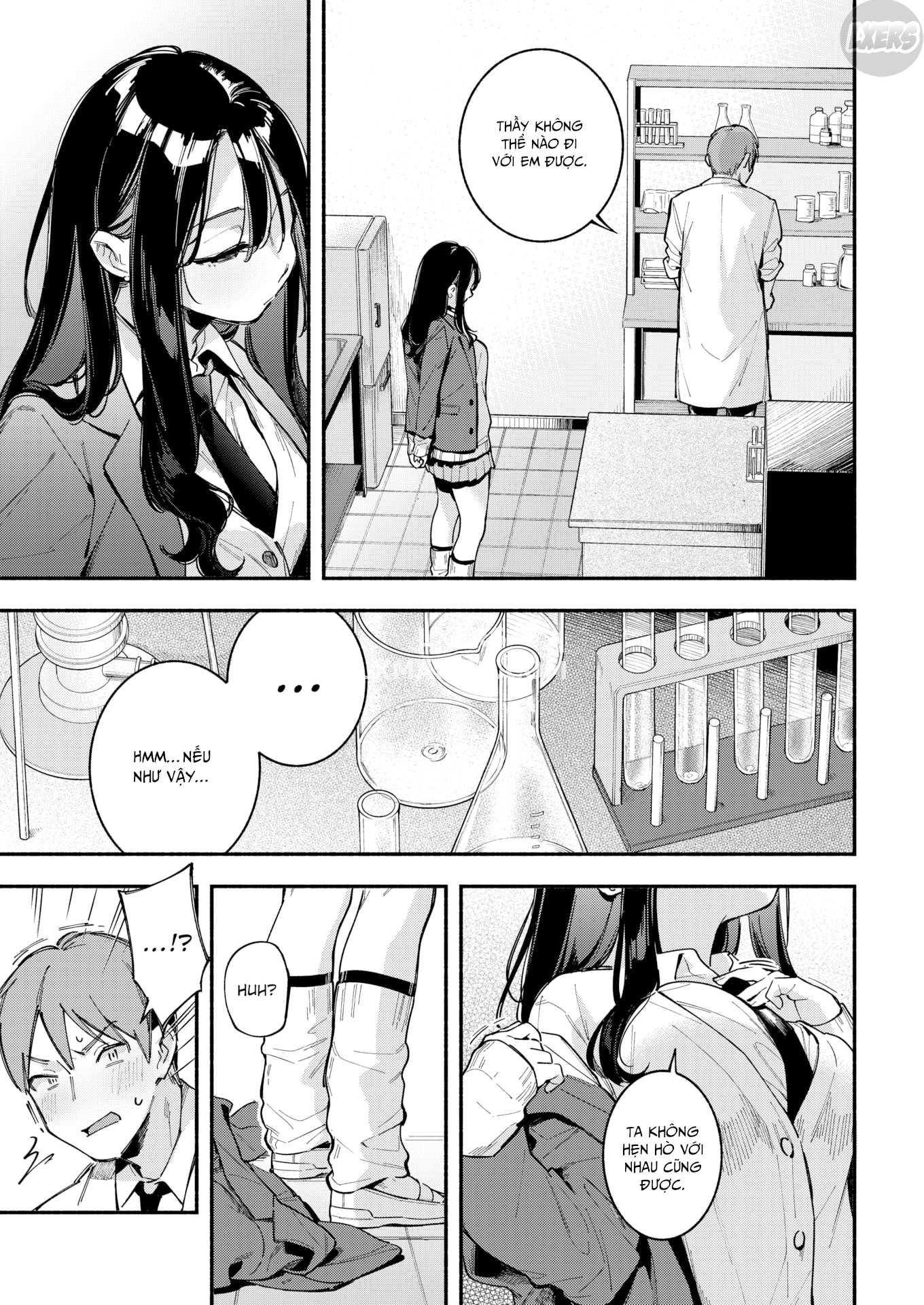 Đọc truyện hentai Tình yêu công thức hóa học - Oneshot