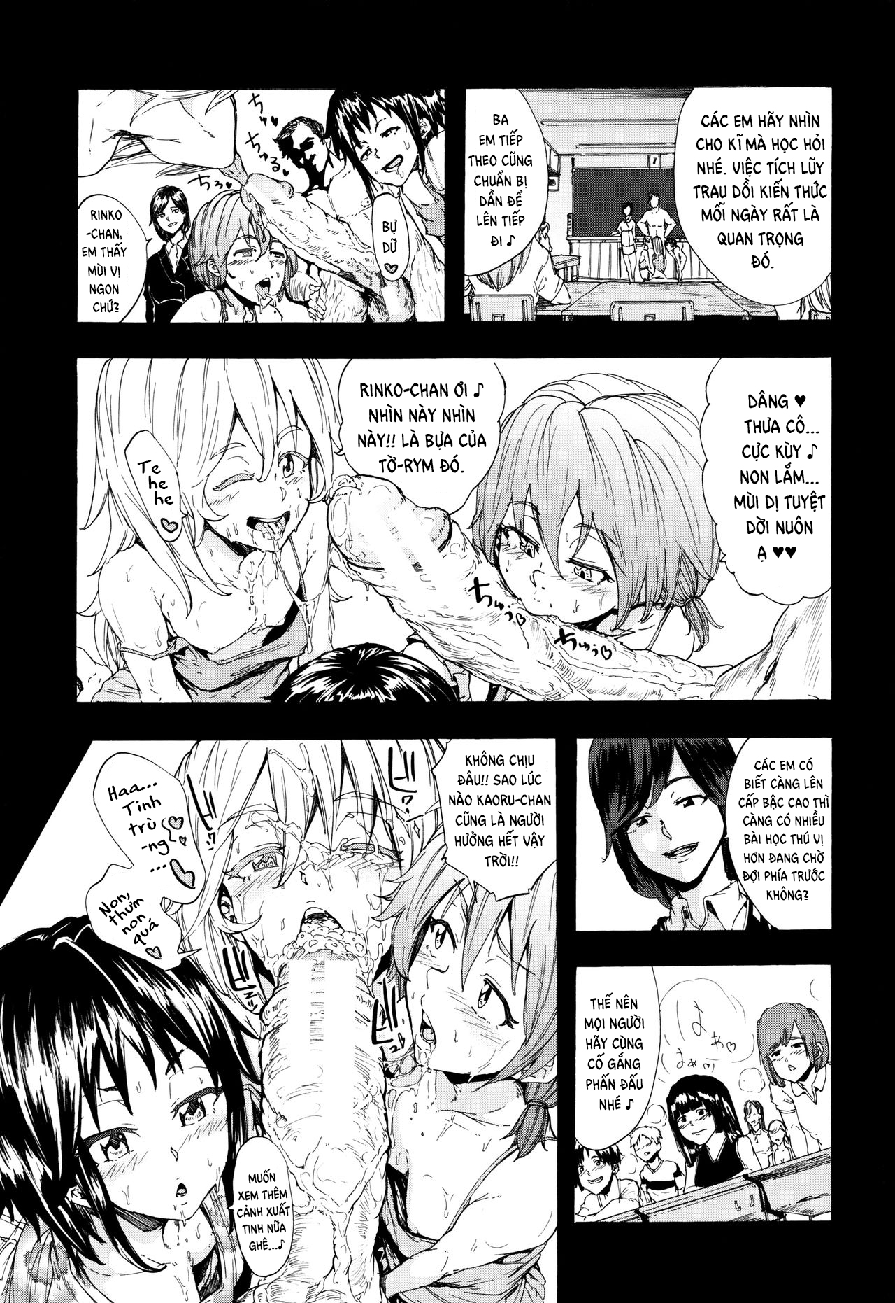 Đọc truyện hentai Juurin no Ame - Chap 4.1
