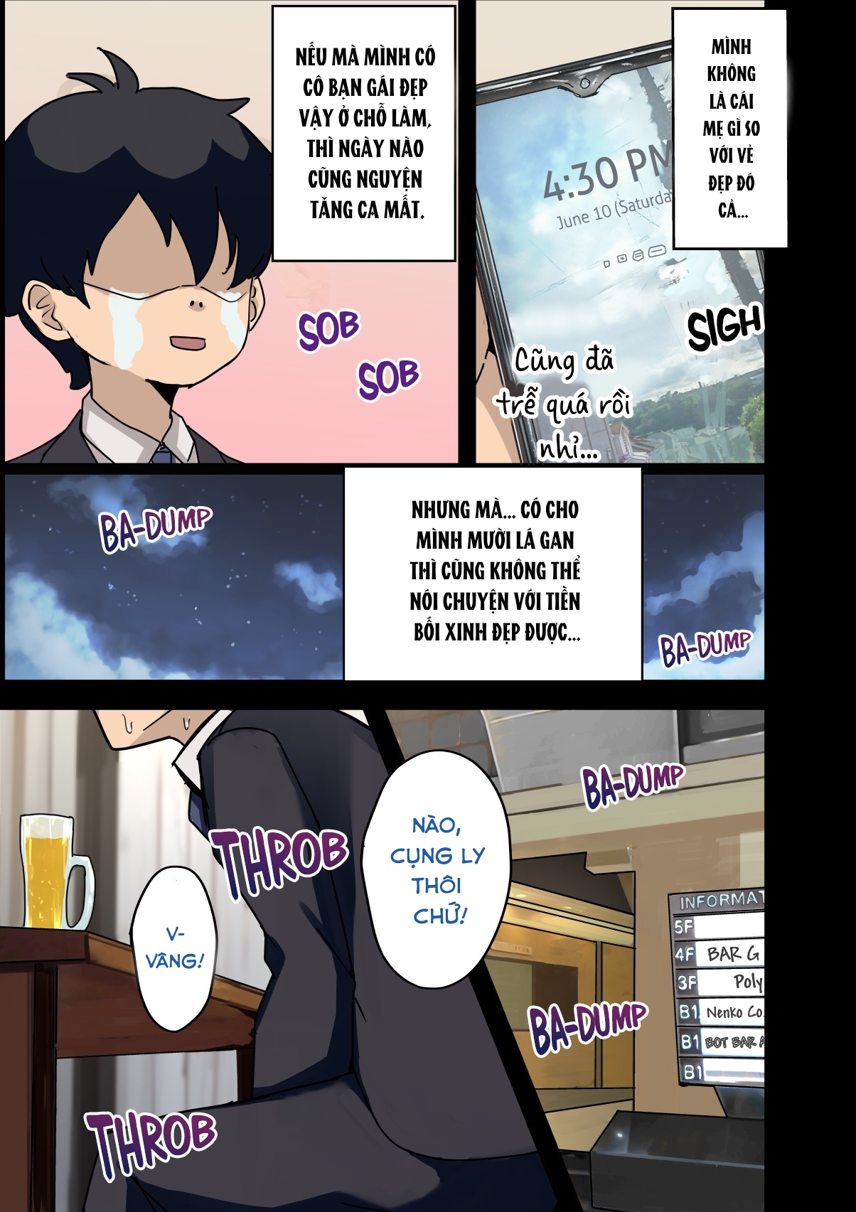 Đọc truyện hentai Kaisha no Madonna to Lucky de Yareta Hanashi - Oneshot