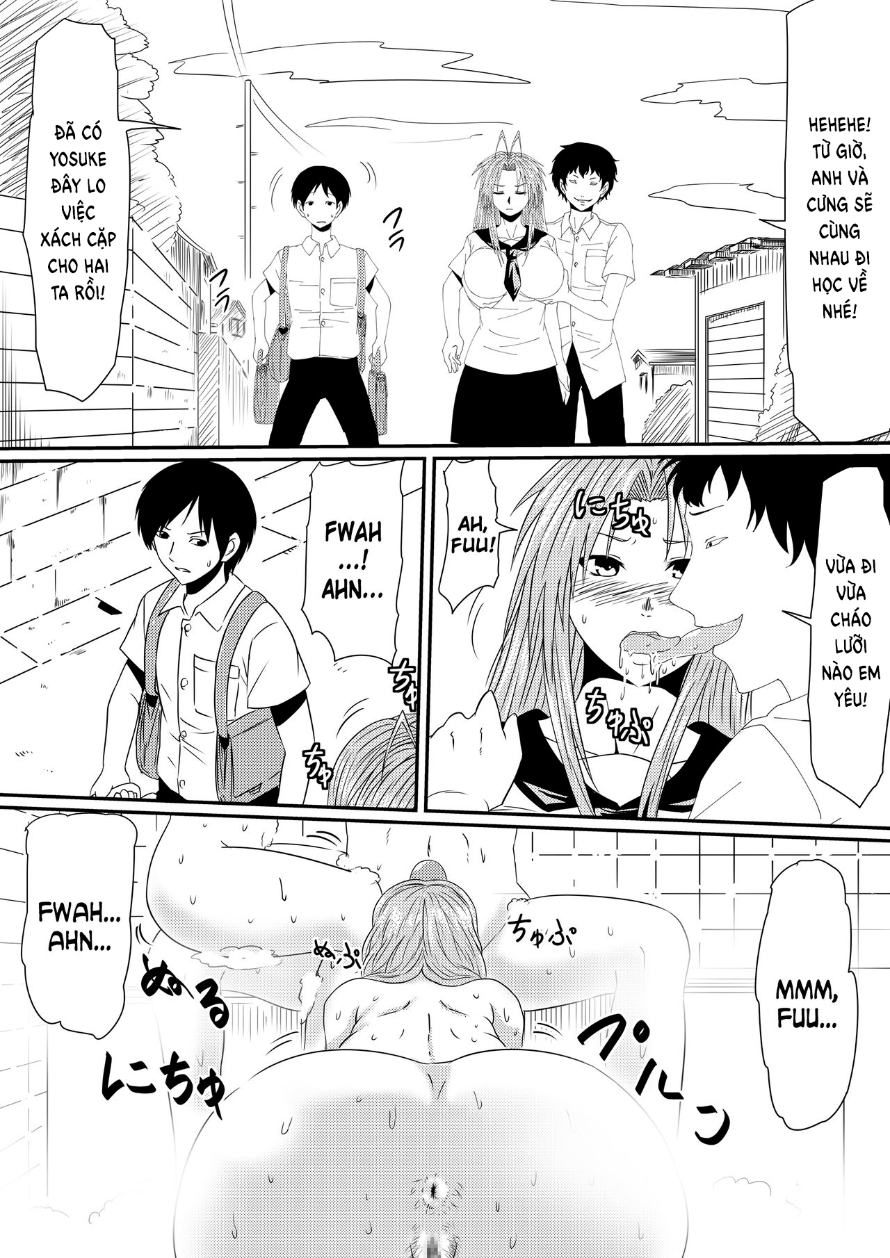 Đọc truyện hentai Thiếu niên và con cặc thần thánh! - Chap 2 - Chơi cả mẹ lẫn con