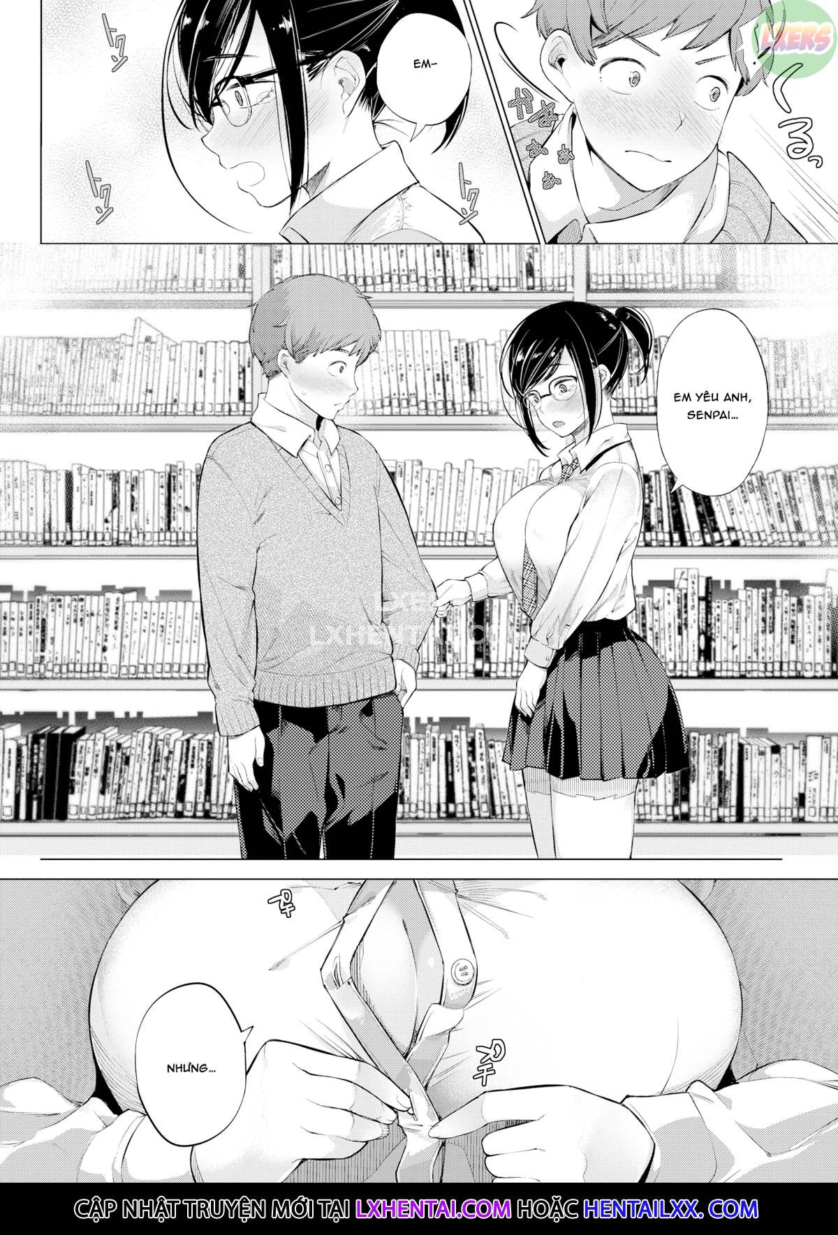 Đọc truyện hentai Thư viện Phô dâm - Oneshot
