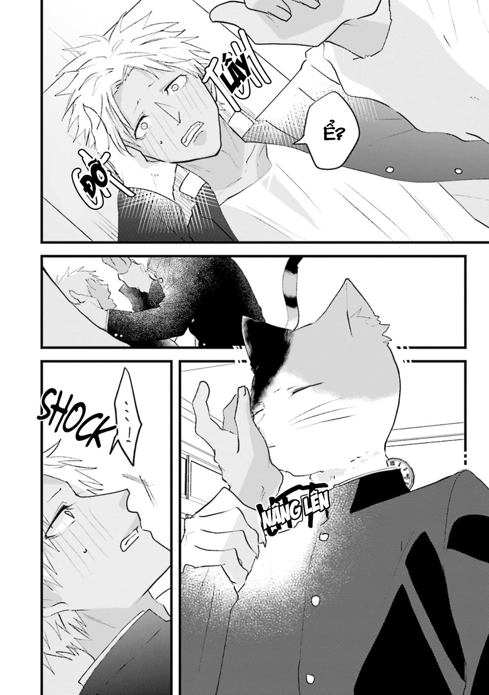 Đọc truyện hentai Trai và Mèo - Chap 3