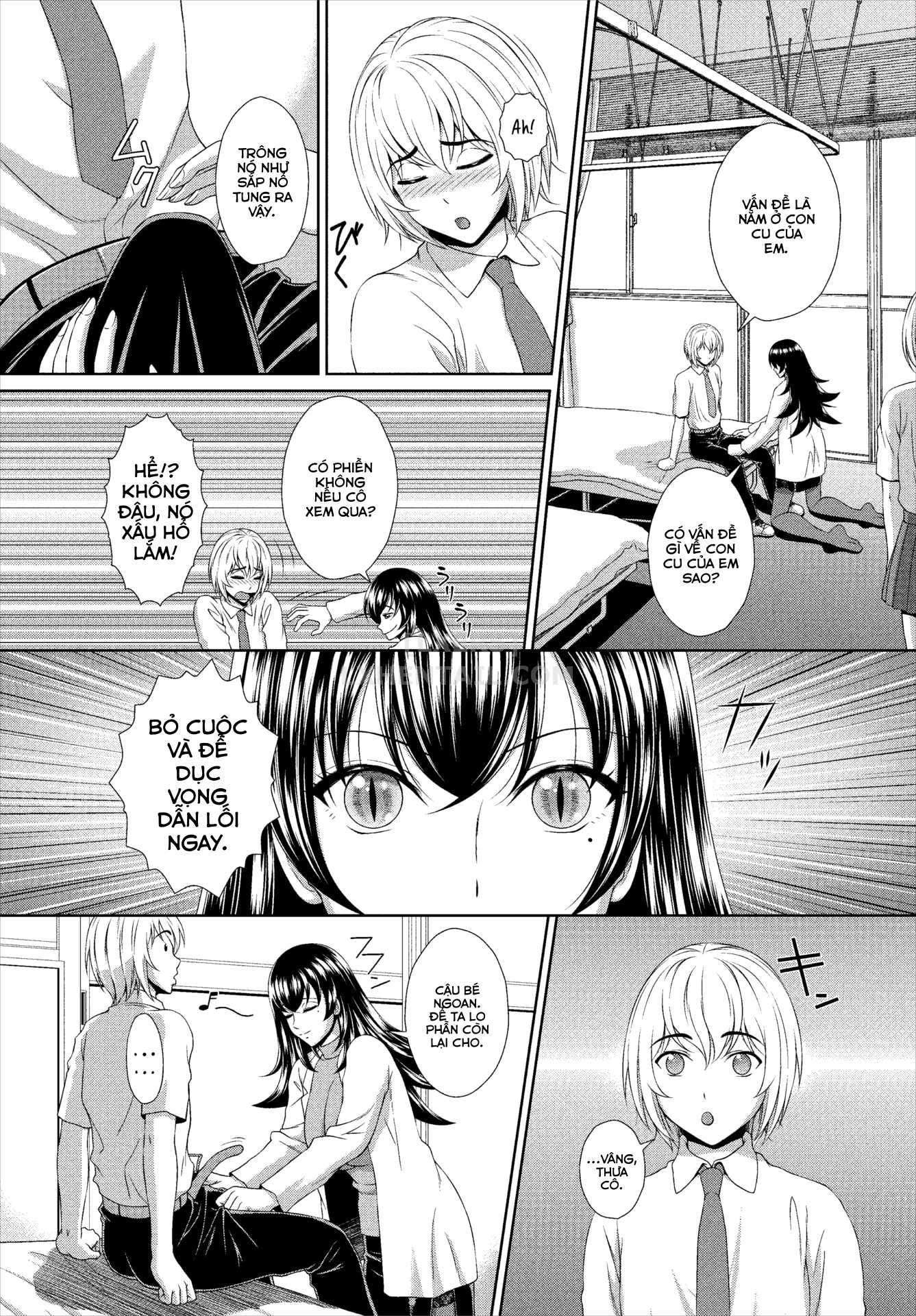 Đọc truyện hentai The School Nurse Is a Sex-Crazed Succubus - Chap 1