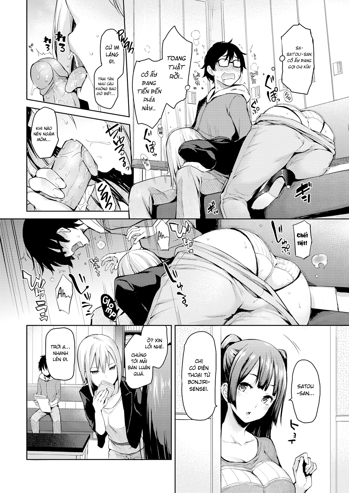 Đọc truyện hentai Biên Tập Viên La Sát Satou-san - Chap 01 - Biên Tập Viên La Sát Satou-san