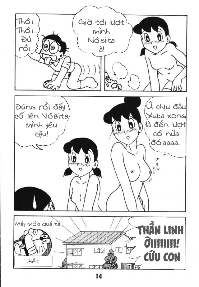 Đọc truyện hentai Thánh Nôbita - Tập 3 - Thẻ Ghép Nhà