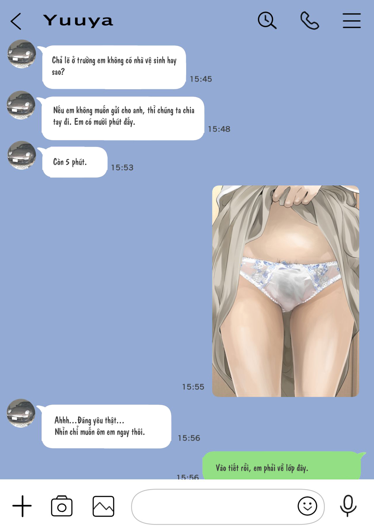 Đọc truyện hentai Xem trộm điện thoại bạn gái - Phần 2